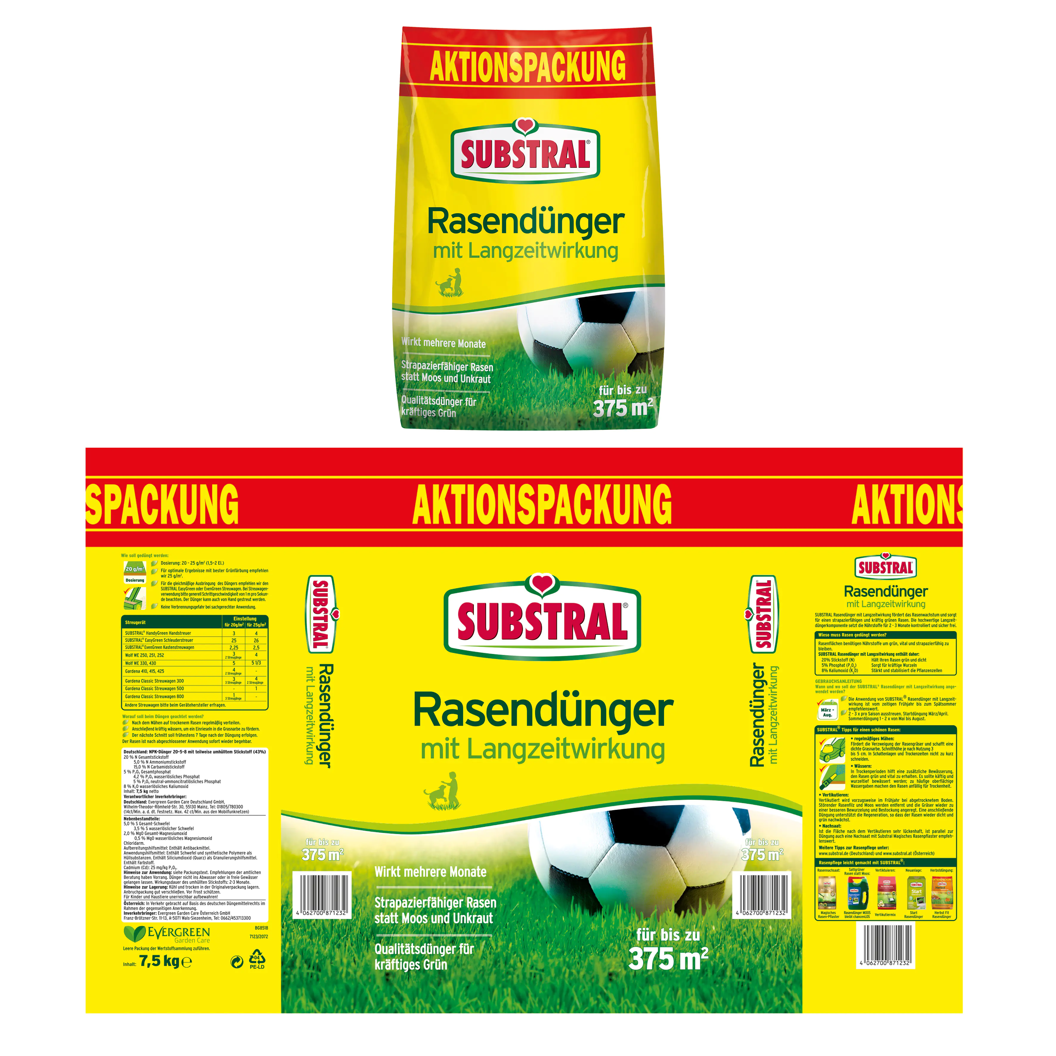 Substral Rasendünger 7,5 kg