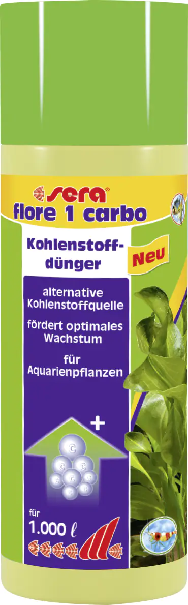 Sera Dünger für Aquarienpflanzen Flore 1 Carbo 250 ml Sera Dünger für Aquarienpflanzen Flore 1 Carbo 250 ml