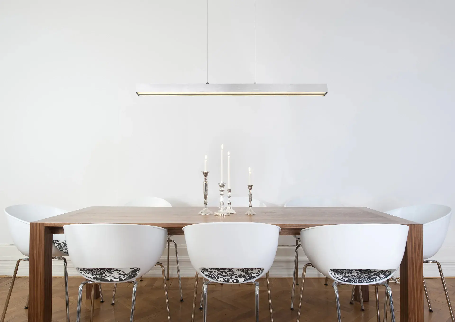 Globo Hängeleuchte Ethan 150 x 150 cm silberfarben