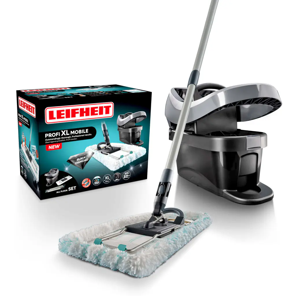 Leifheit Bodenwisch-Komplett-Set ProfiXL Mobile 42 cm black