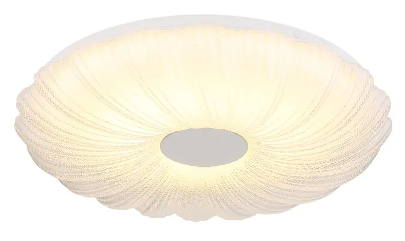 Globo Deckenleuchte Cavendis Ø 38 x 7 cm weiß CCT