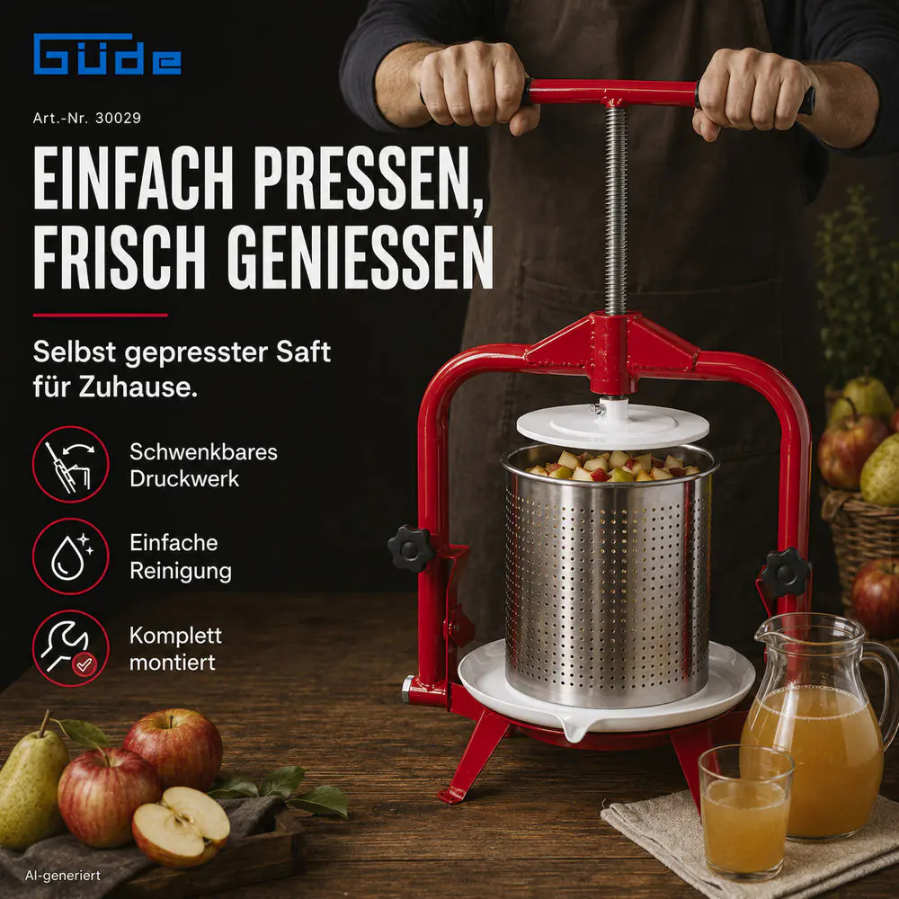 Güde Obstpresse OP 14