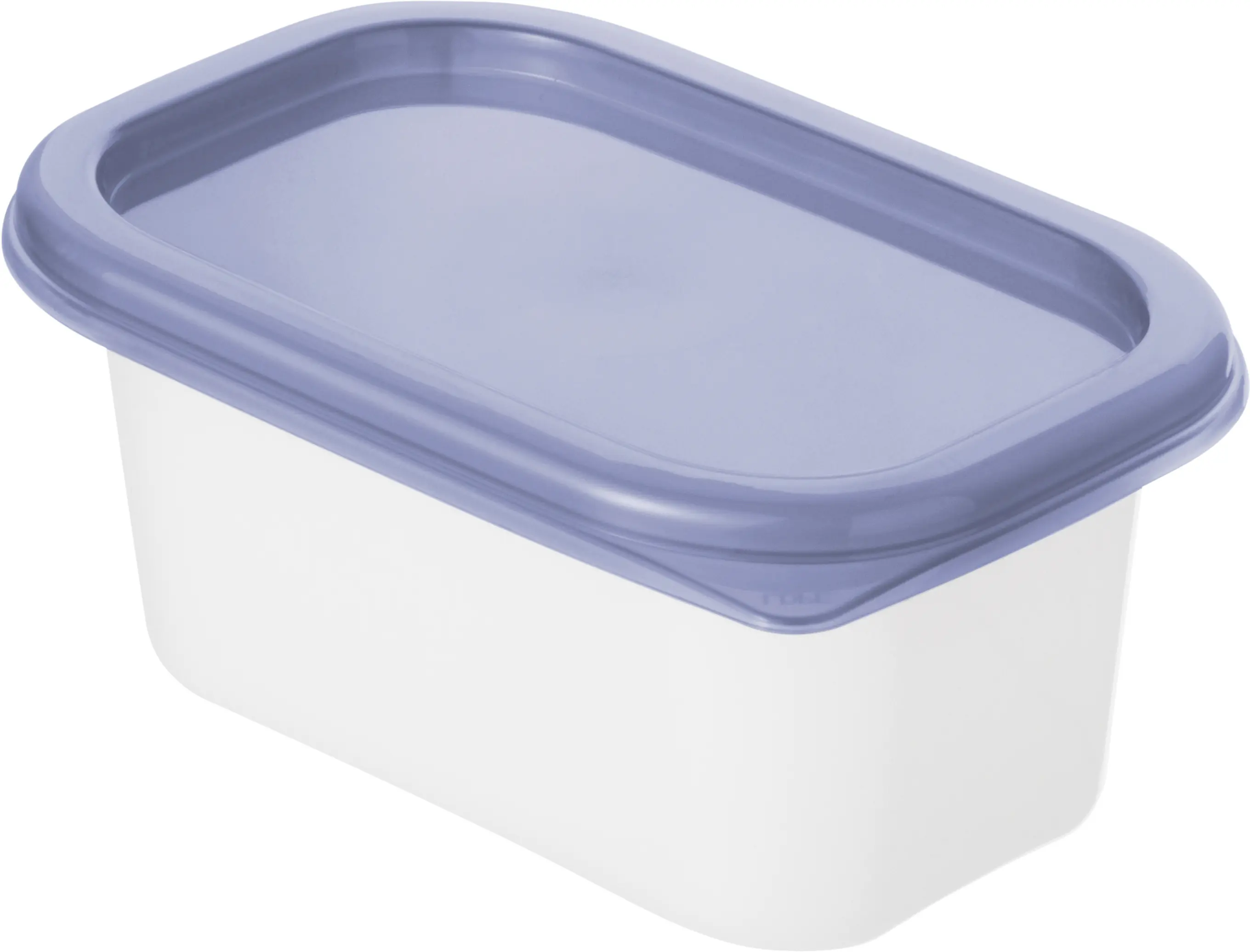 Rotho Gefrierdosen-Set Domino 4 x 0,2 l horizon blau