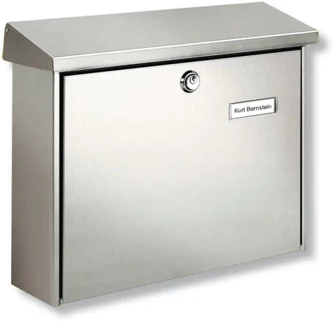 Burg Wächter Briefkasten Amrum 3867 Ni 32 x 37.7 x 11.5 cm