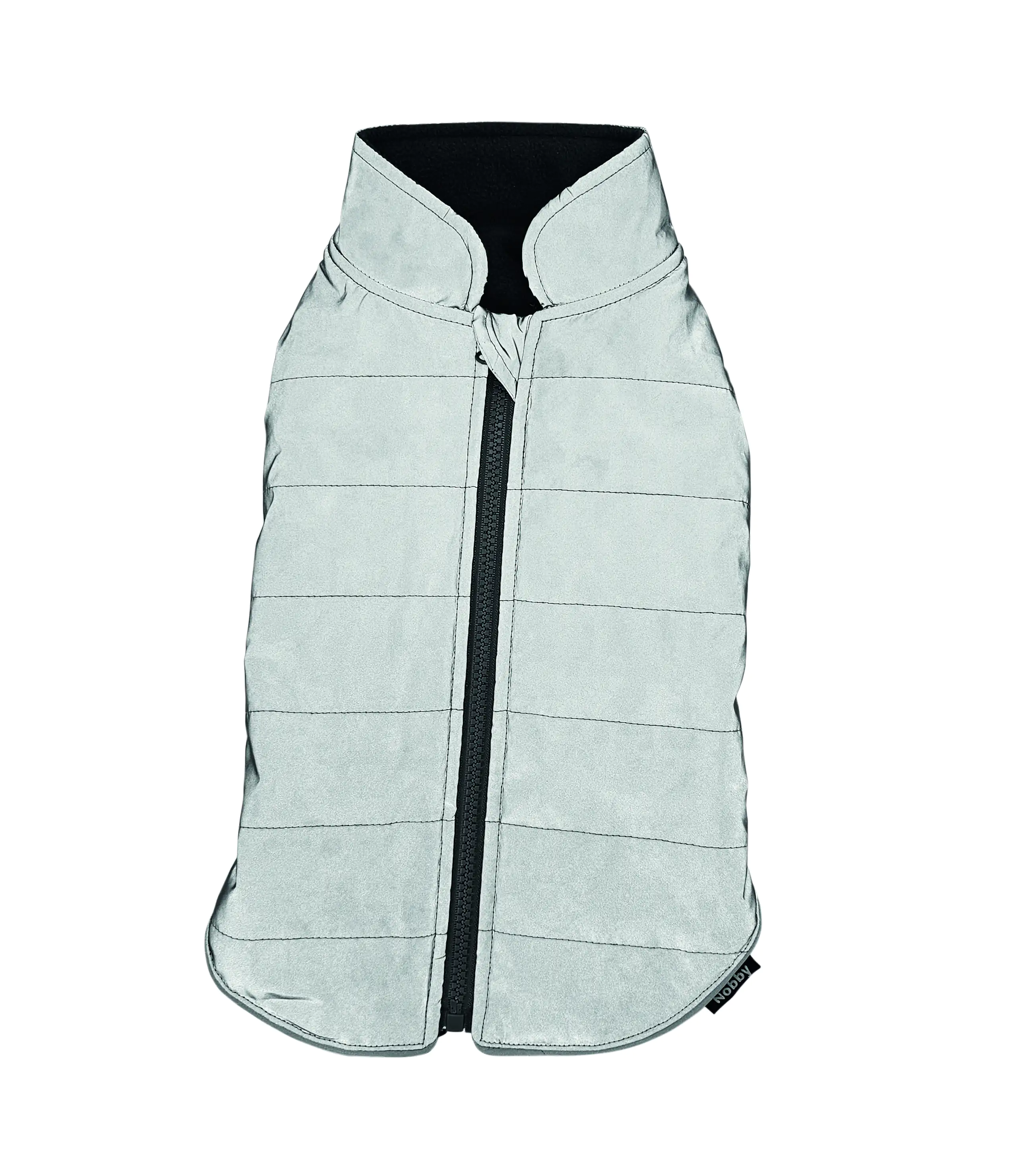 Nobby Hundemantel Full Reflect silber