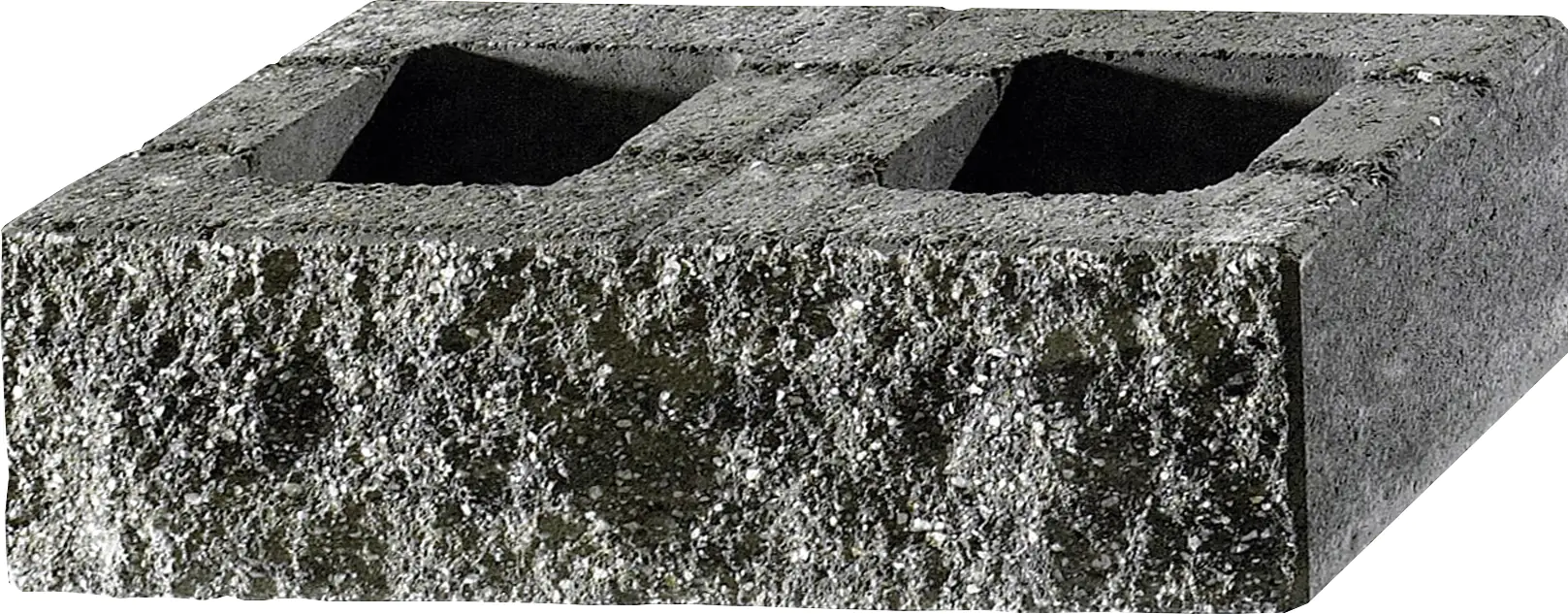 Kann Mauerstein Bruchstein 50 x 25 x 15 cm grau