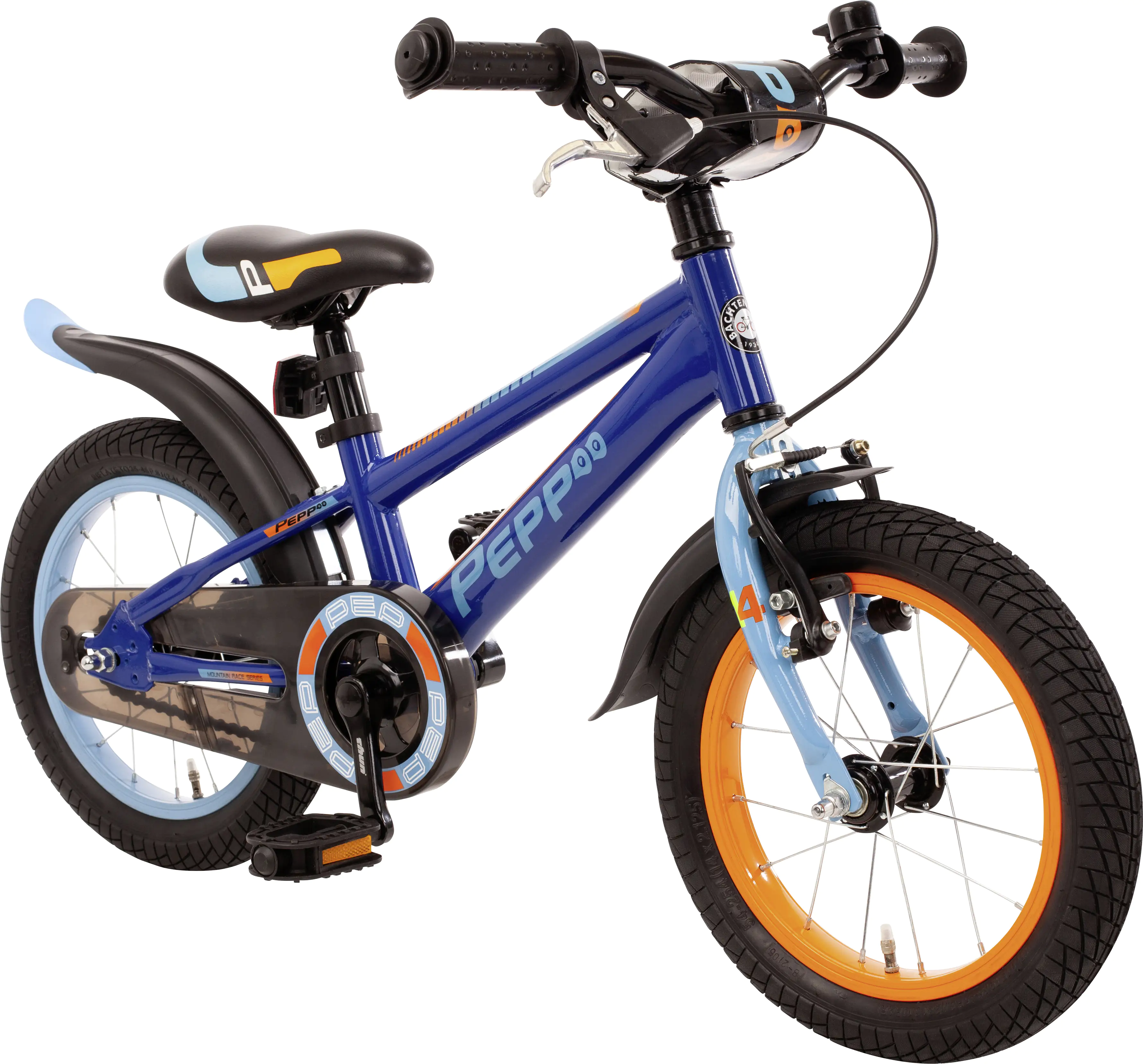 Bachtenkirch Kinderfahrrad Pepp 14 Zoll dunkelblau blau mit Rücktritt