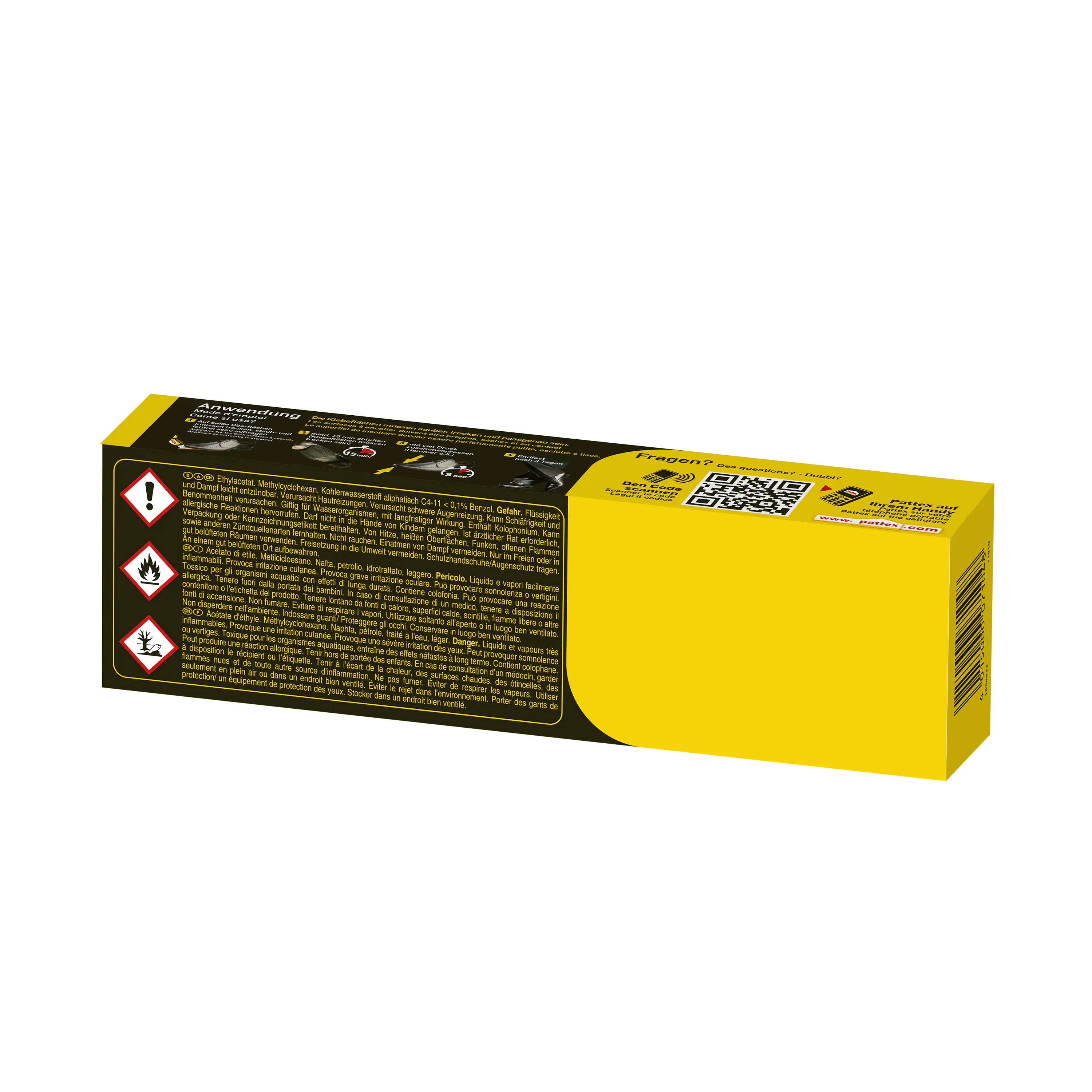 Pattex Kraftkleber Classic 125 g Tube, gelblich Pattex Kraftkleber Classic 125 g Tube, gelblich