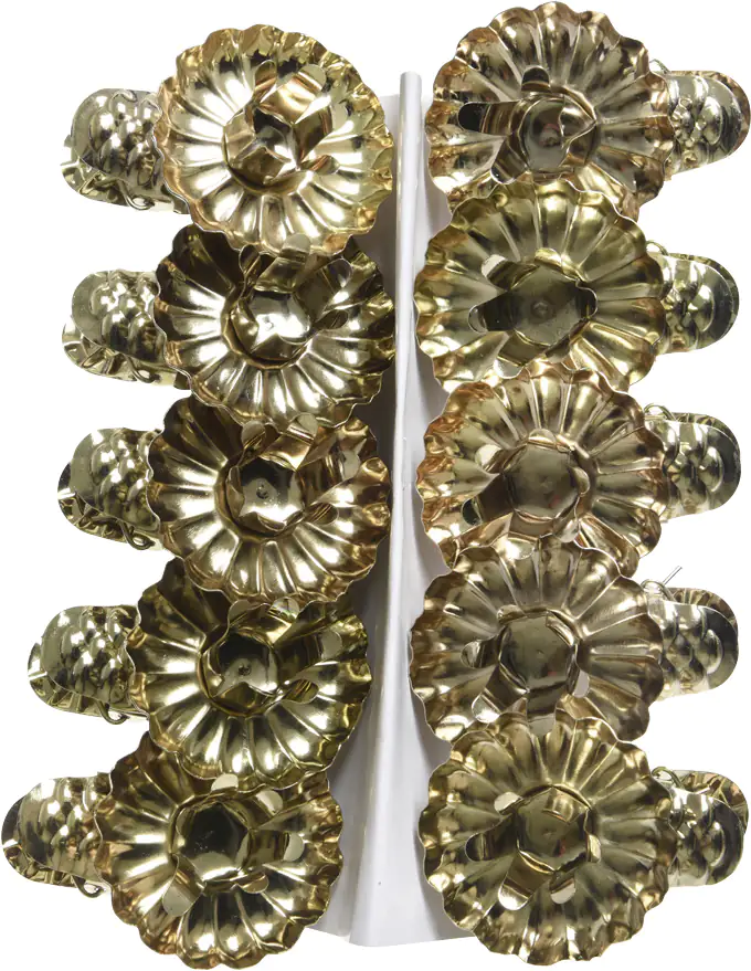 Kaemingk Kerzenhalter auf Klammer goldfarben