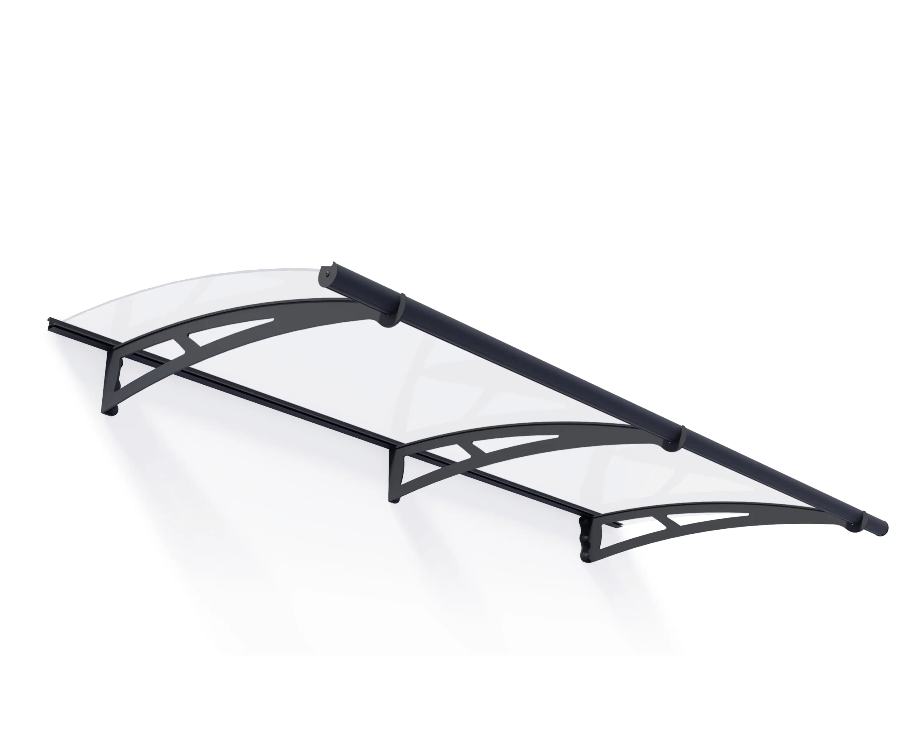 Canopia Vordach Aquila 2050 Hellgrau Alu 206 x 92 cm Canopia Vordach Aquila 2050 Hellgrau Alu 206 x 92 cm