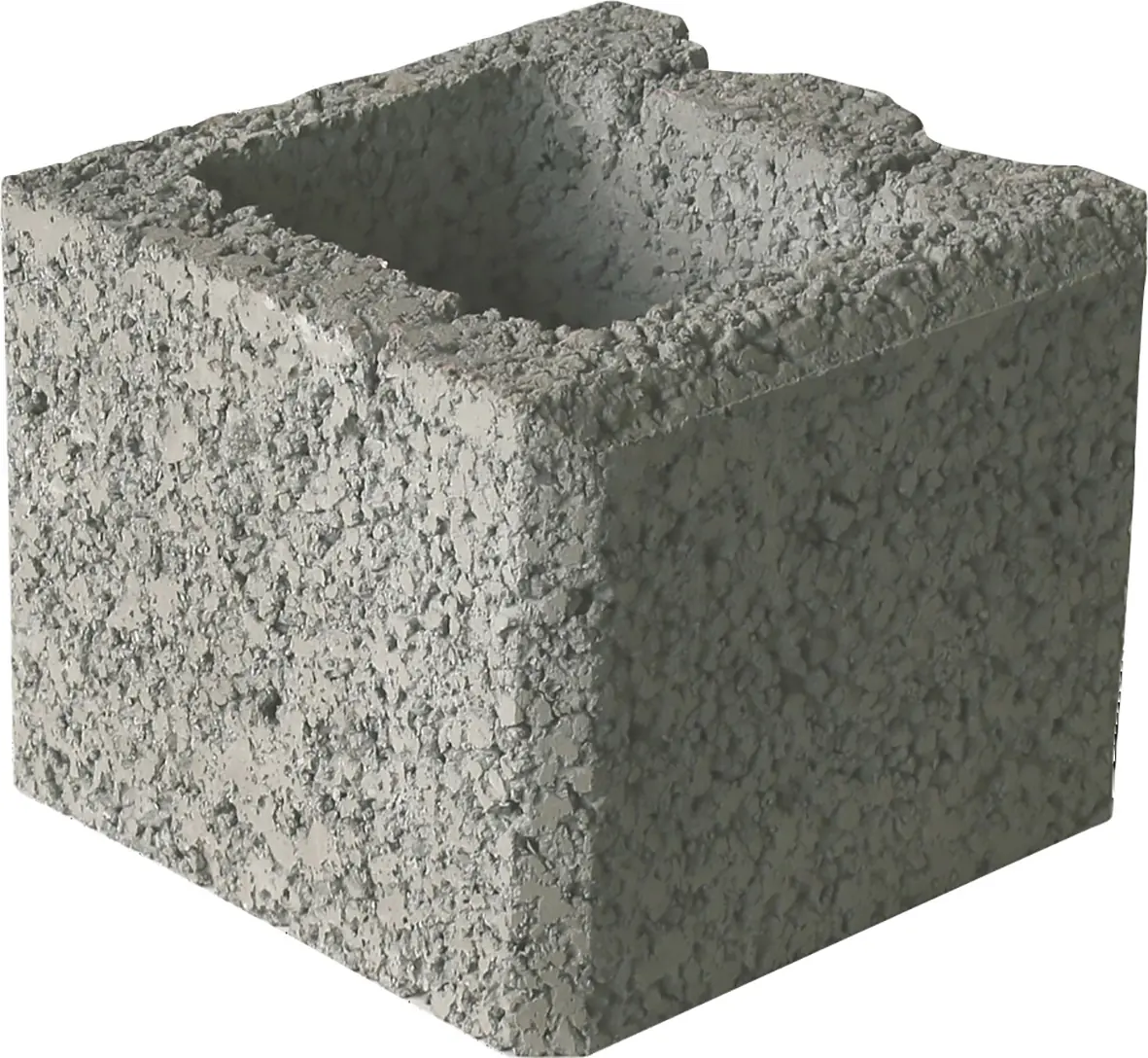 EHL Mauerstein Planomur Halbstein 25 x 25 x 20 cm grau