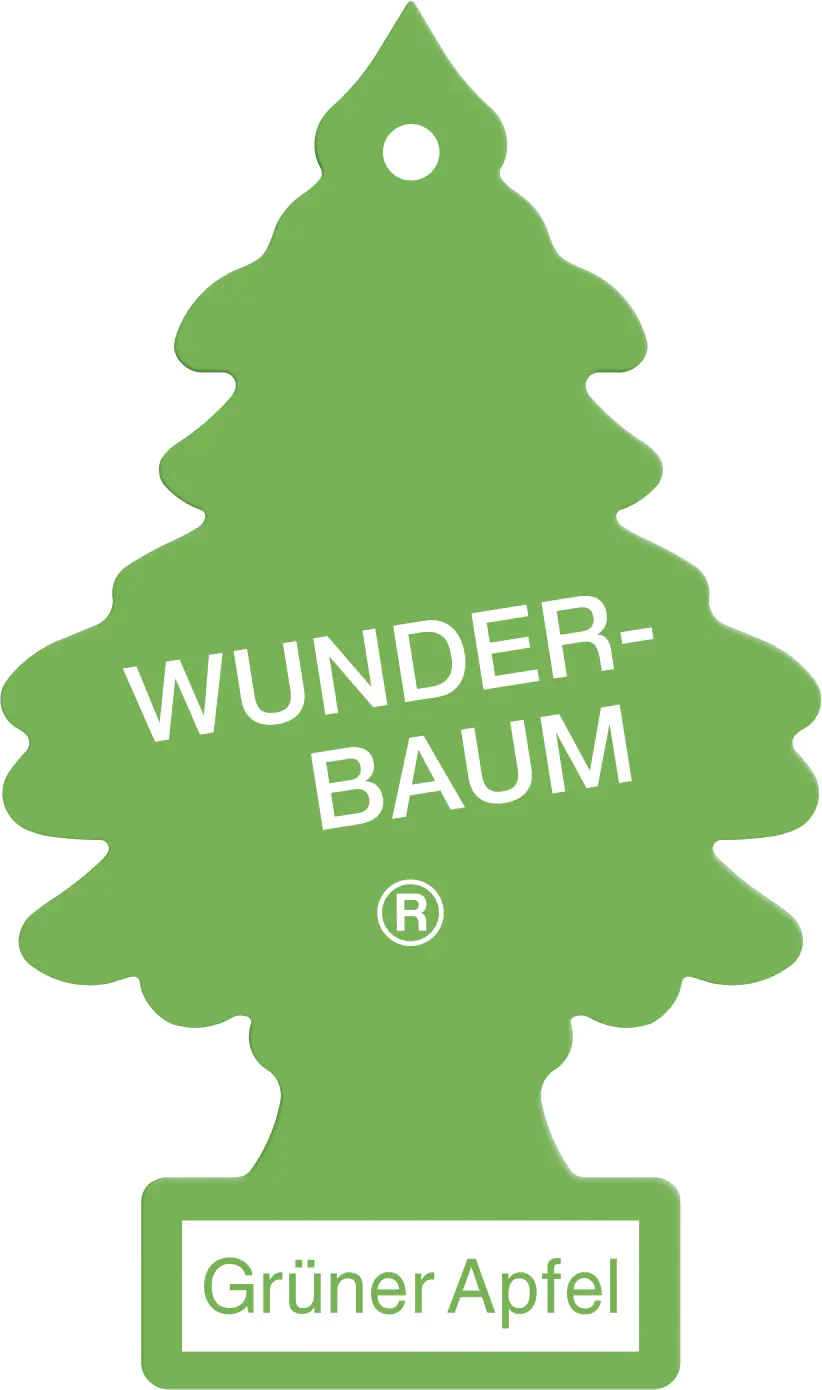 Wunderbaum Papierlufterfrischer Grüner Apfel Wunderbaum Papierlufterfrischer Grüner Apfel