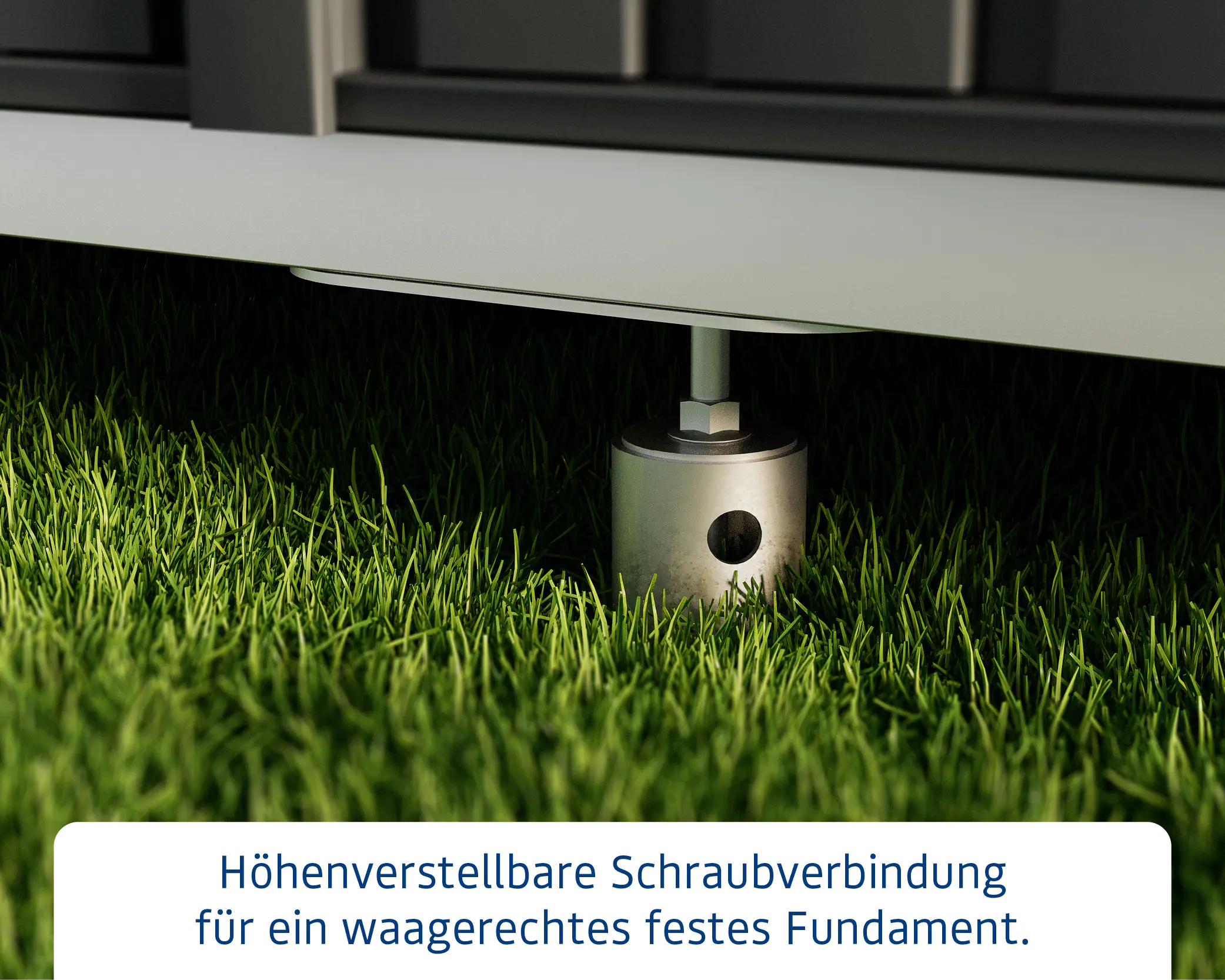 EcoStar Schraubfundament mit 13 Schrauben EcoStar Schraubfundament mit 13 Schrauben