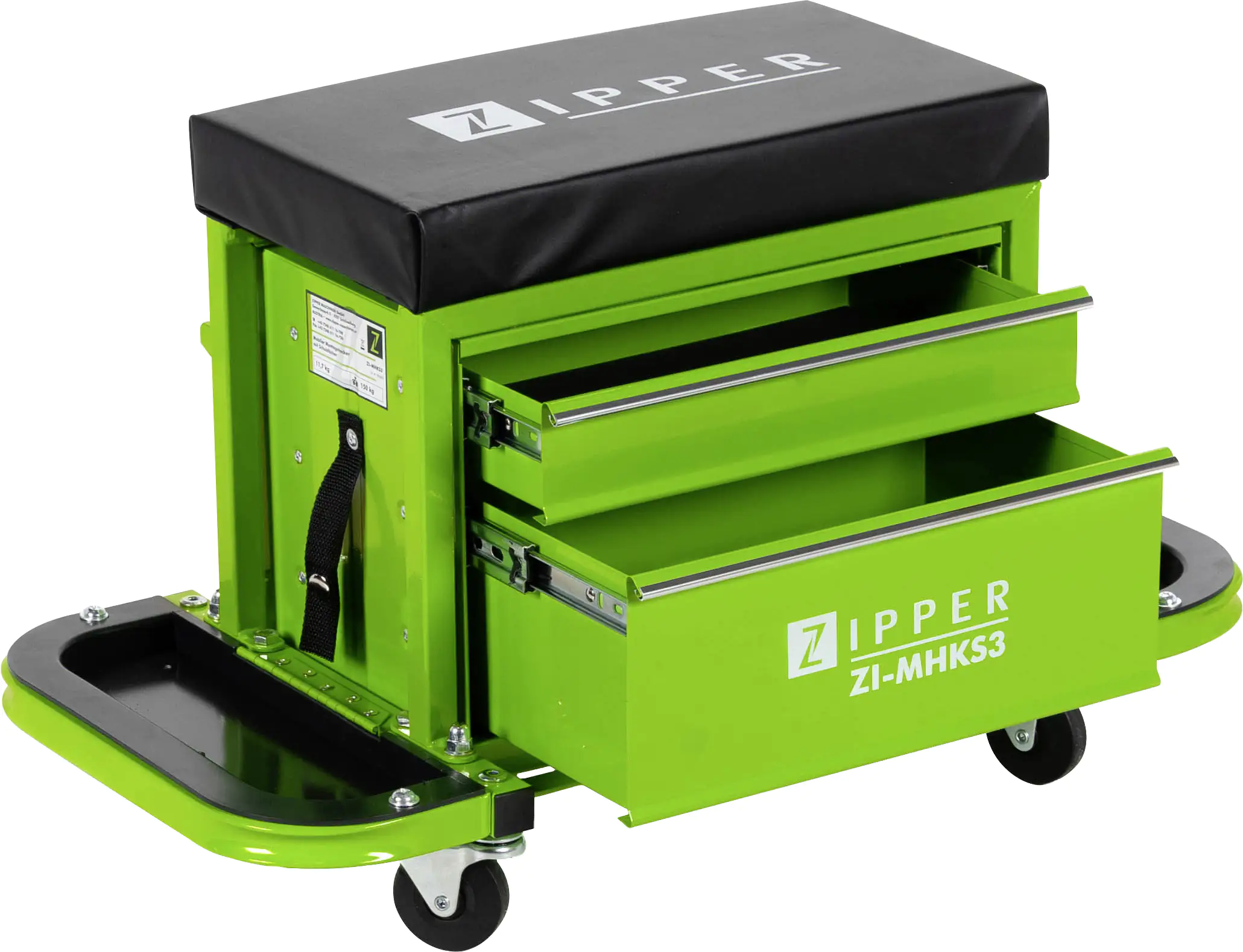 Zipper Mobiler Montagehocker ZI-MHKS3 665 x 420 x 404 mm 150 kg Zipper Mobiler Montagehocker ZI-MHKS3 665 x 420 x 404 mm 150 kg