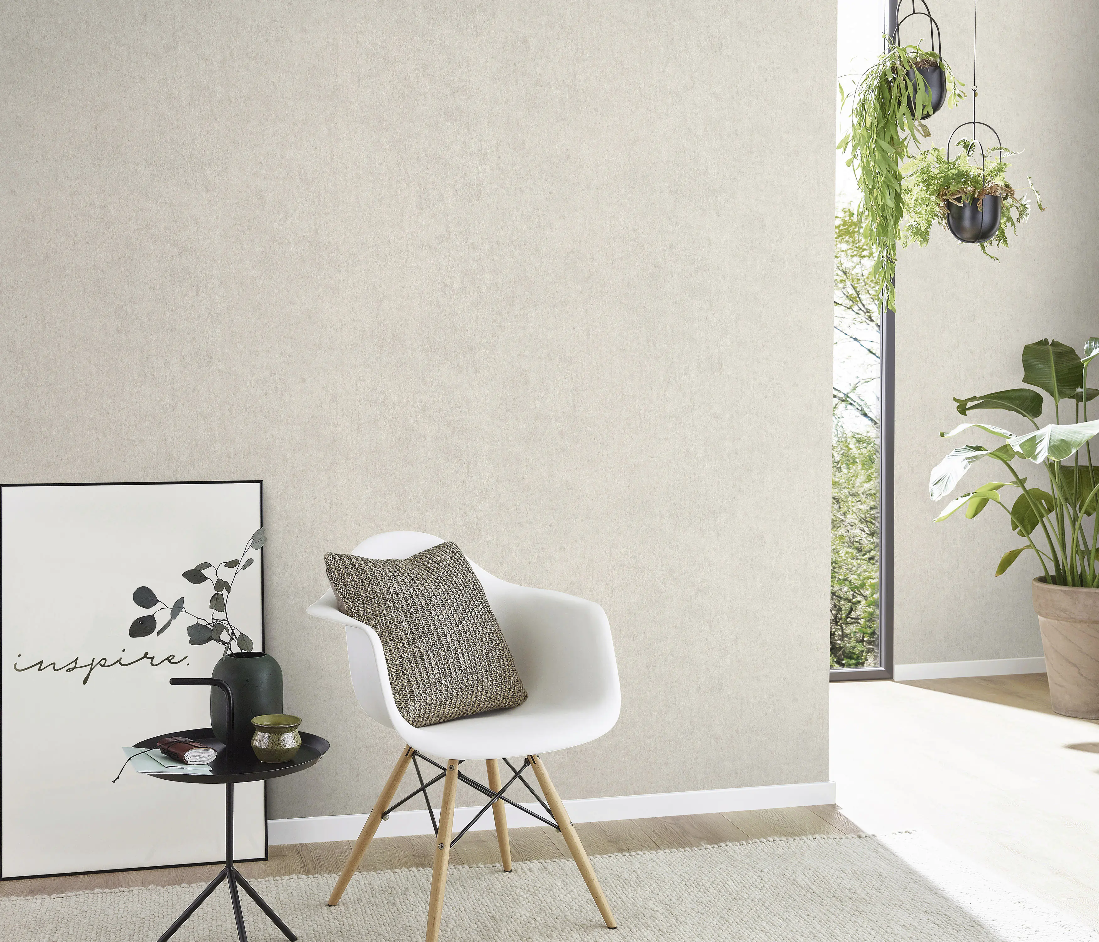 Erismann Vliestapete Uni helltaupe 10,05 x 0,53 m