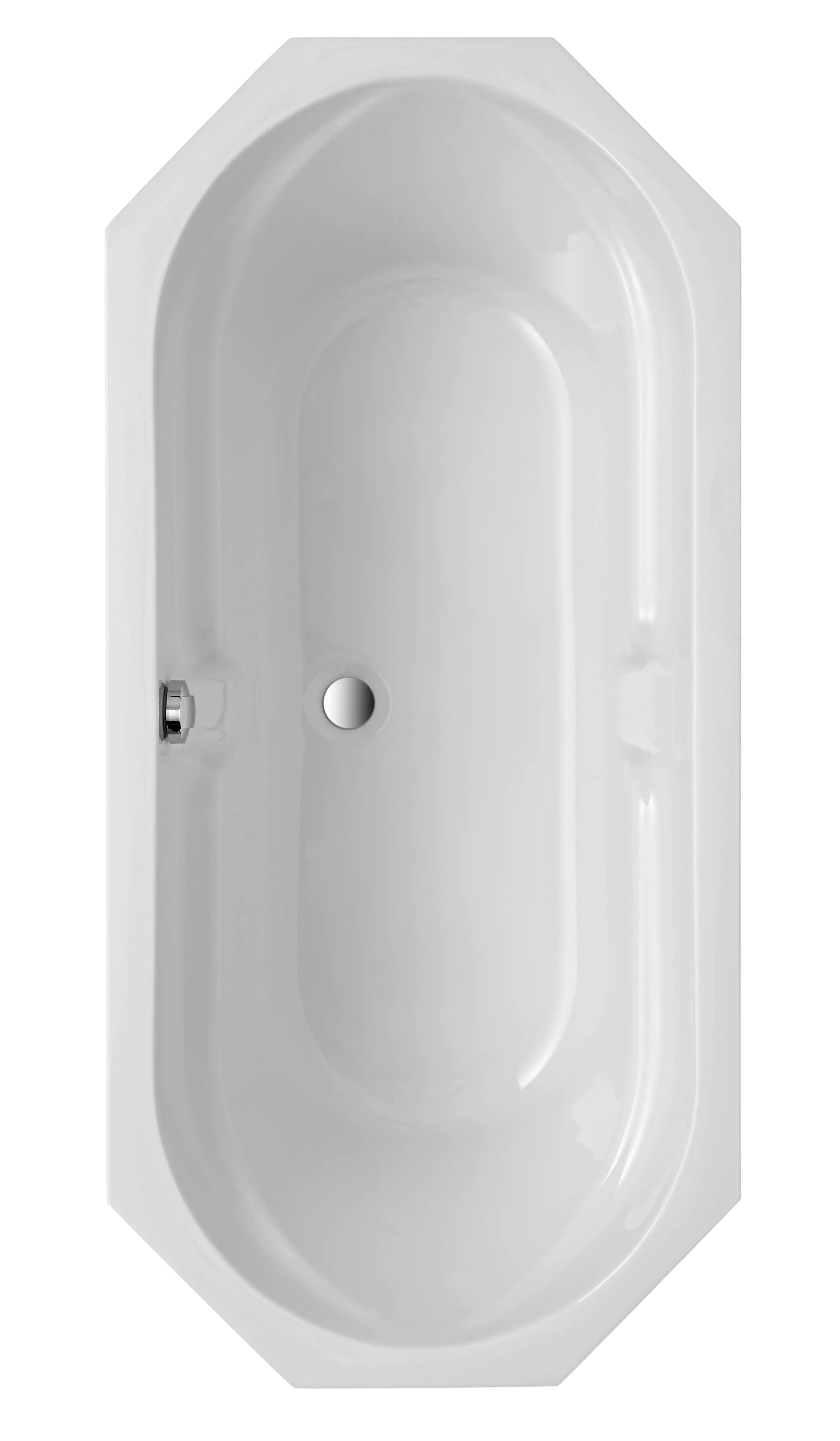 Ottofond Badewanne Sicilia 170 x 75 cm, weiß