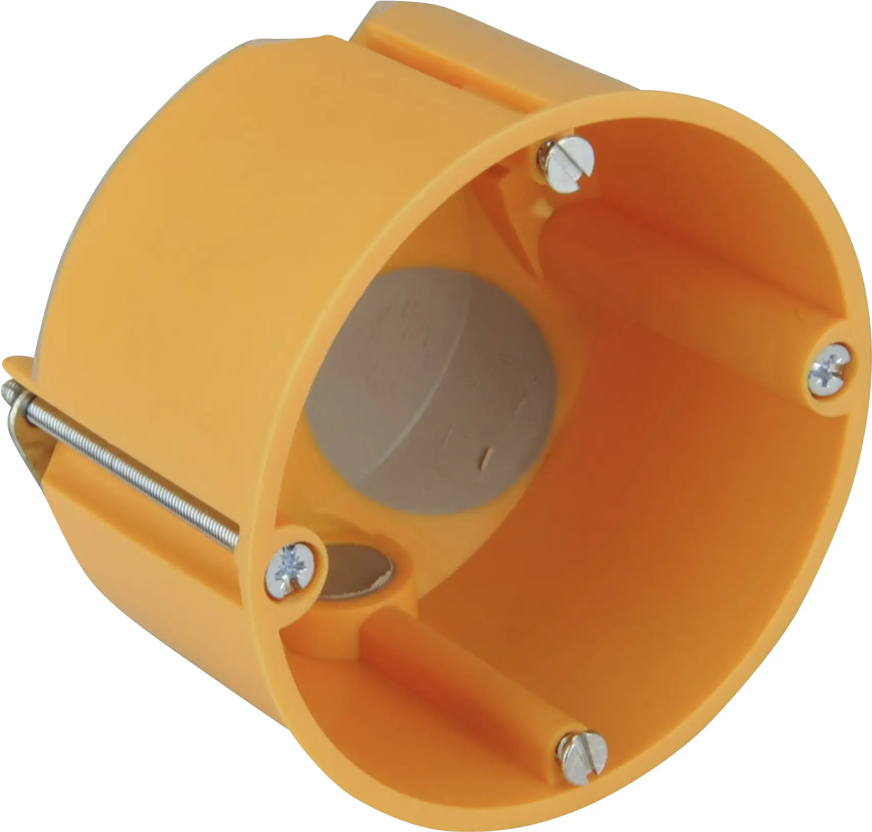 Hohlwand-Schalterdose 47 mm orange Hohlwand-Schalterdose 47 mm orange