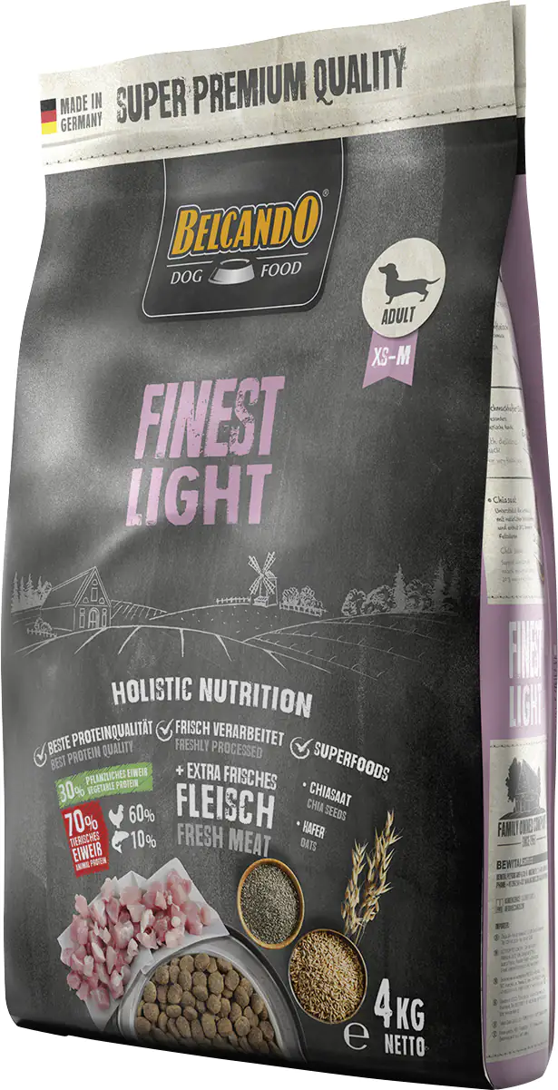 Belcando Finest Light Hundetrockenfutter 4 kg