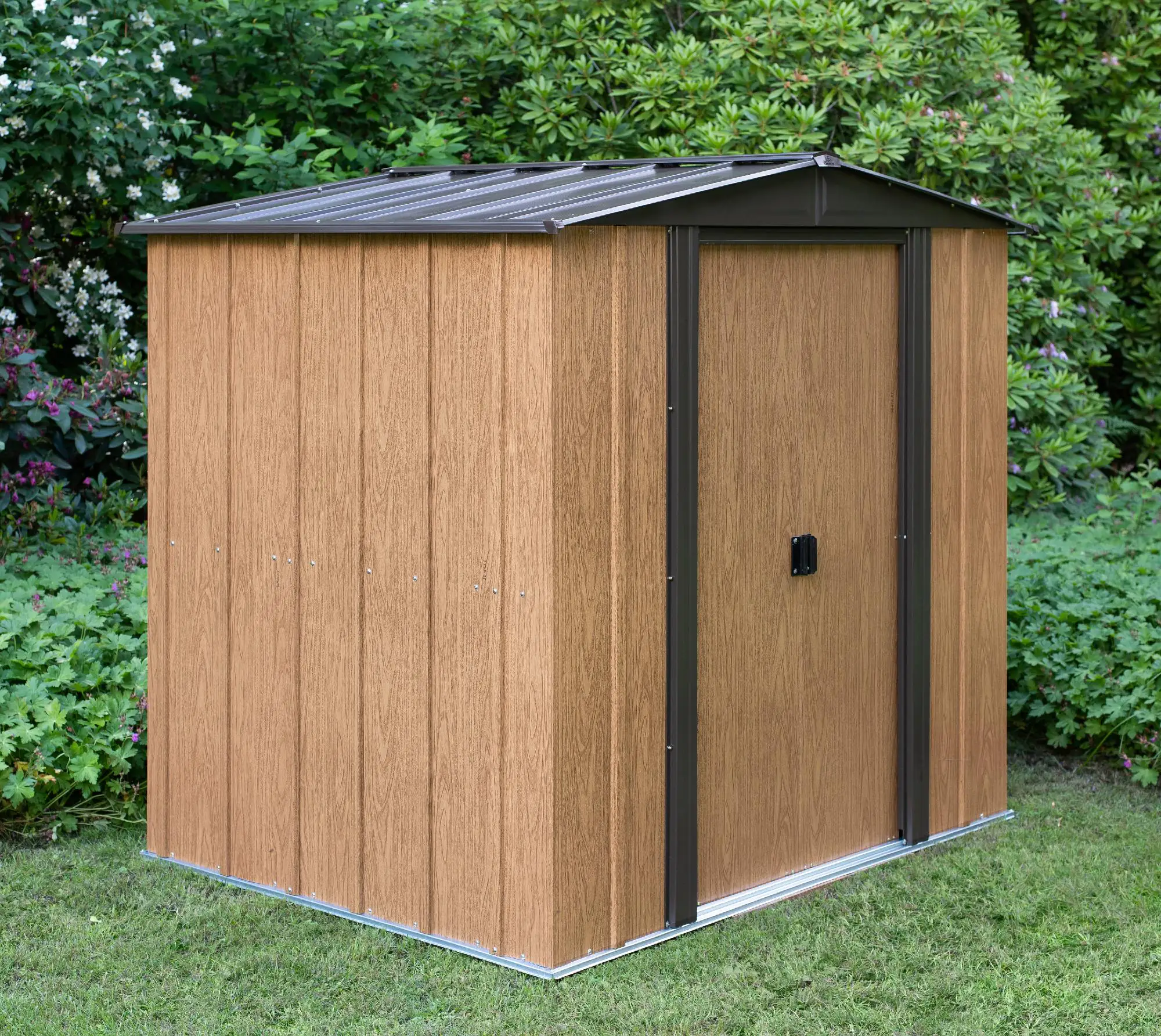 Spacemaker Metallgerätehaus Woodlake 6x5 194 x 177 x 151 cm Spacemaker Metallgerätehaus Woodlake 6x5 194 x 177 x 151 cm