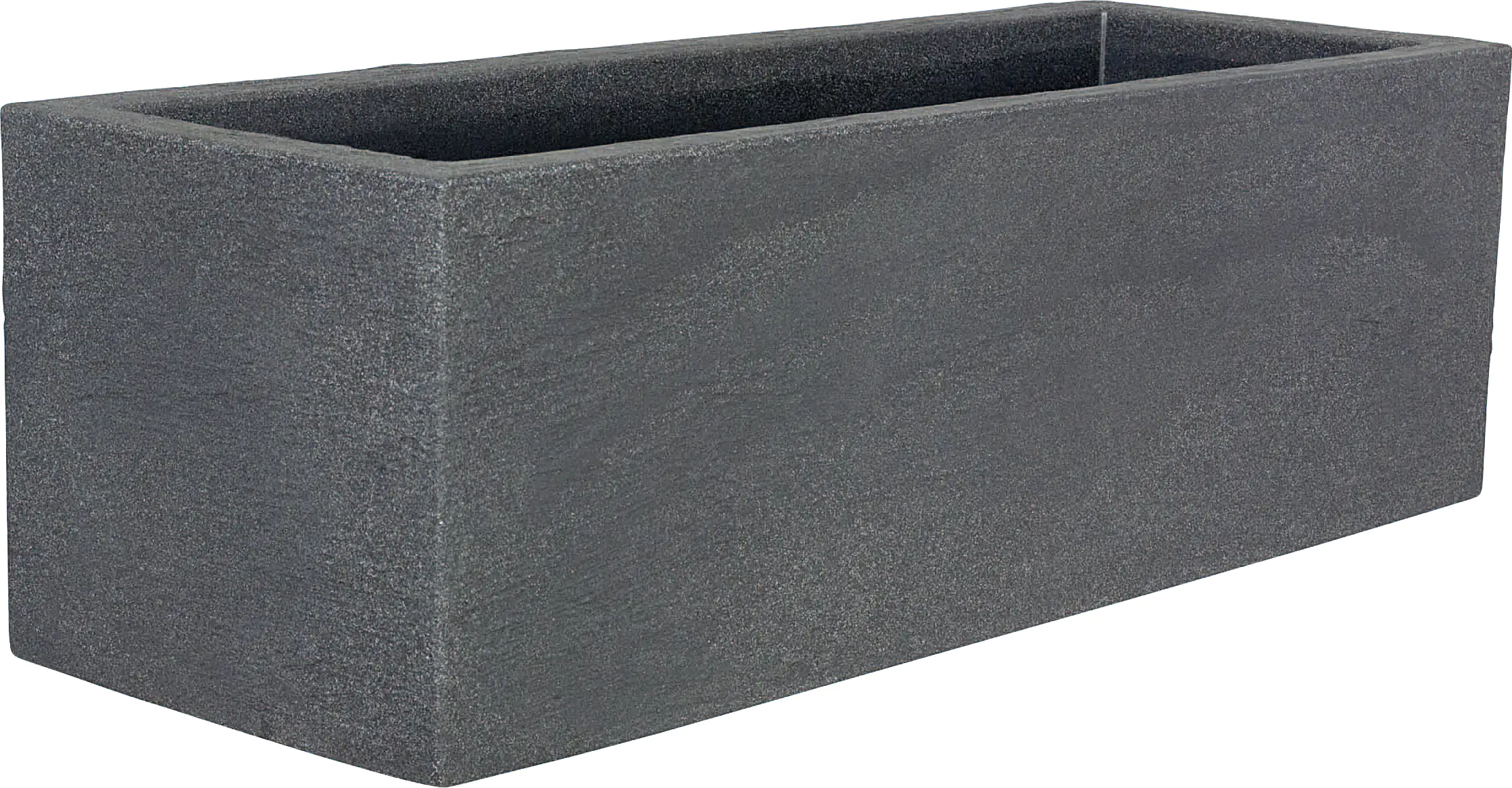 Geli Pflanztopf Kubus 80 x 30 x 27 cm anthrazit Geli Pflanztopf Kubus 80 x 30 x 27 cm anthrazit