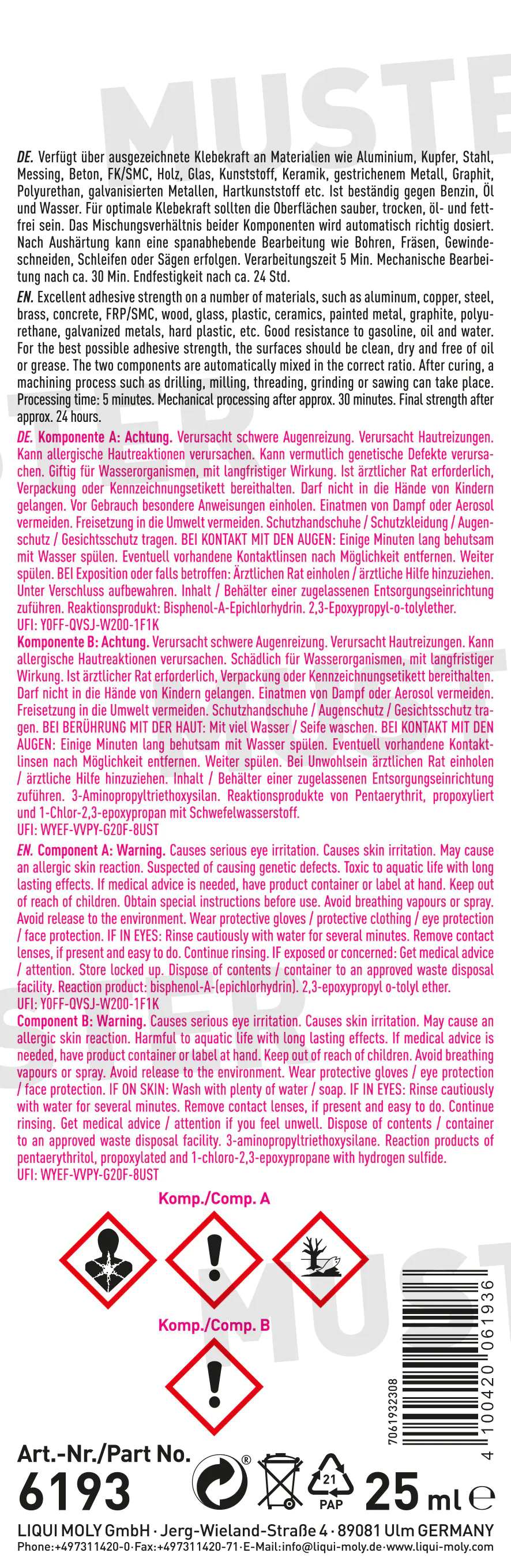 Liqui Moly Flüssig-Metall 25 ml