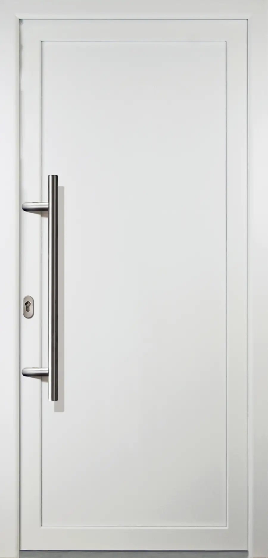 4060691155669 Meeth Haustür Signum Aluminium Modell 01 88 x 208 cm, DIN links, weiß