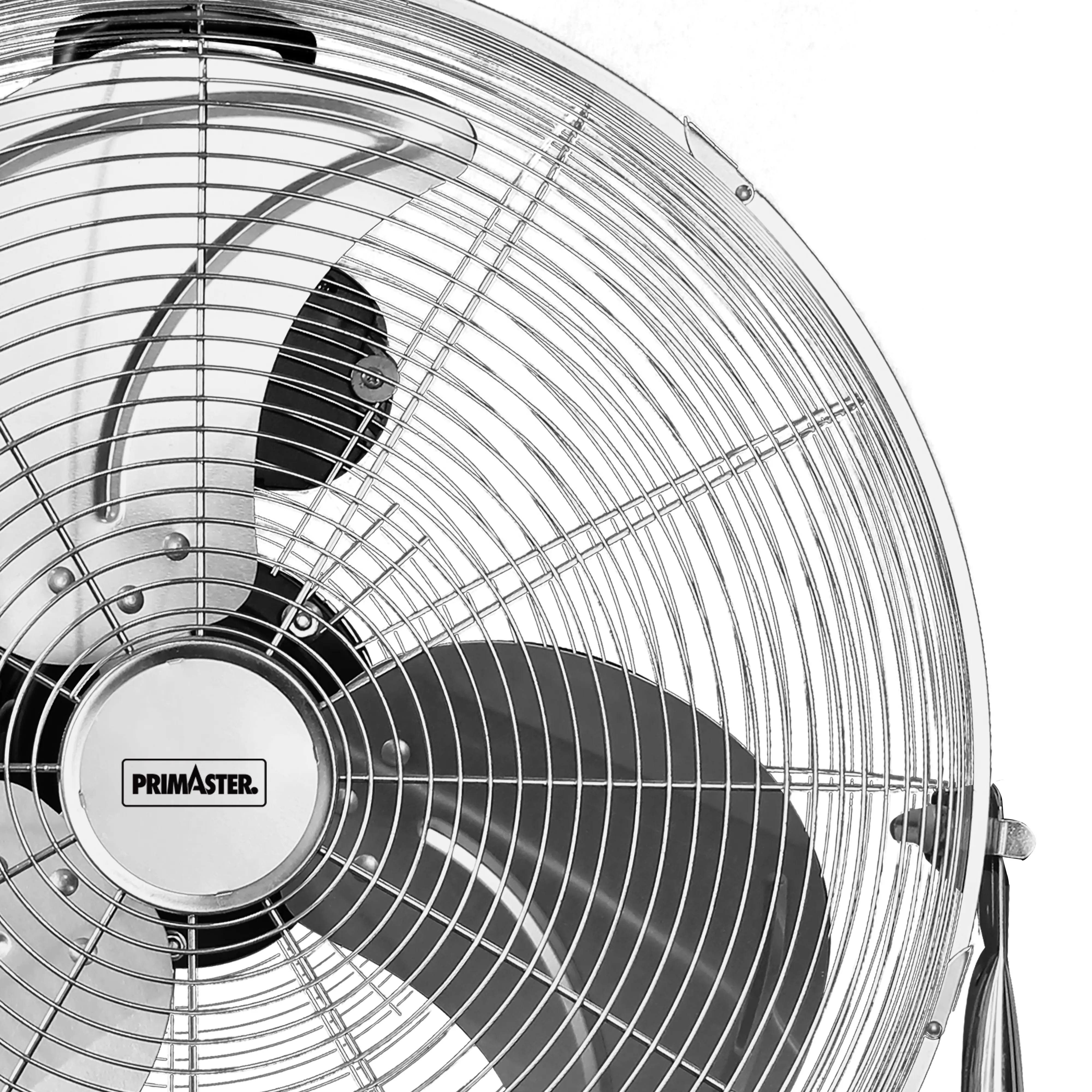 Primaster Windmaschine mit 3 Stufen Ø 50 cm verchromt