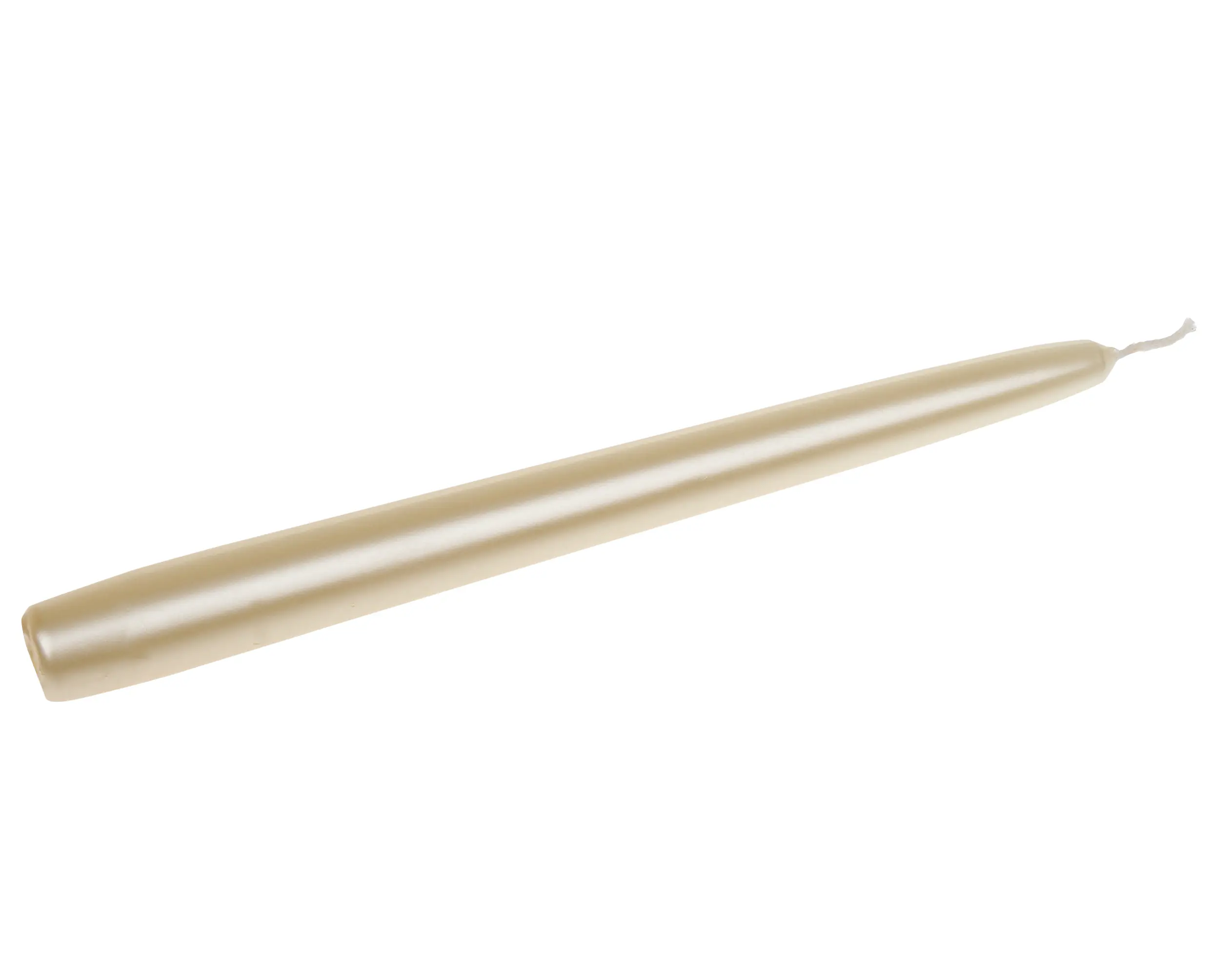 Spitzkerze Edelglanz 24 cm champagner