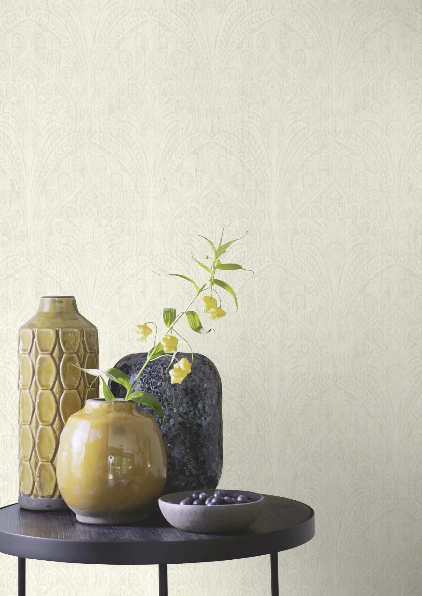 Rasch Vliestapete 746310 Weiß-Cremeweiß Muster & Motive 10,05 m x 0,53 m