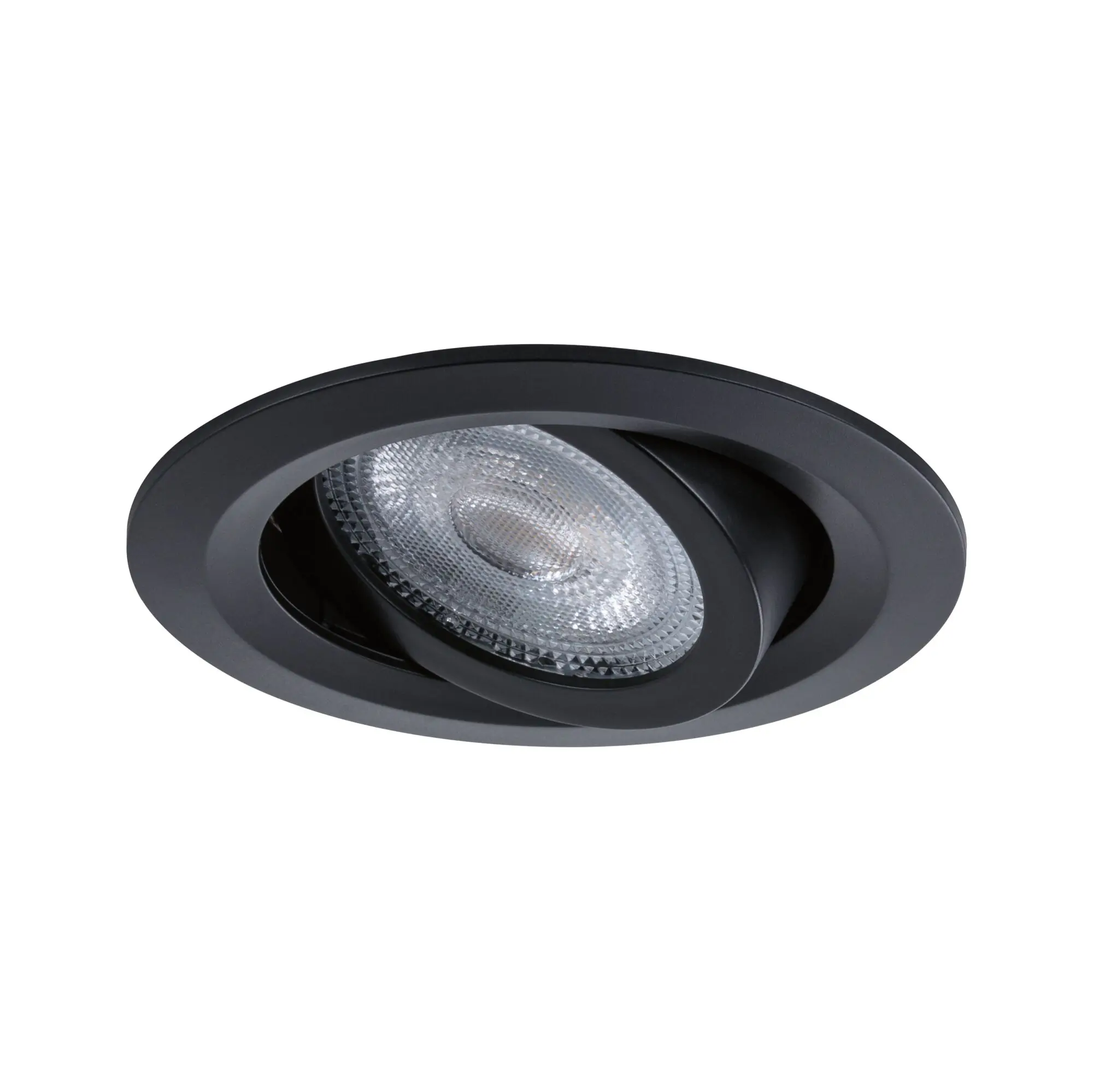 Paulmann LED-Einbauleuchte Fixed 3er Set 570 lm Ø 8,2 cm warmweiß schwarz