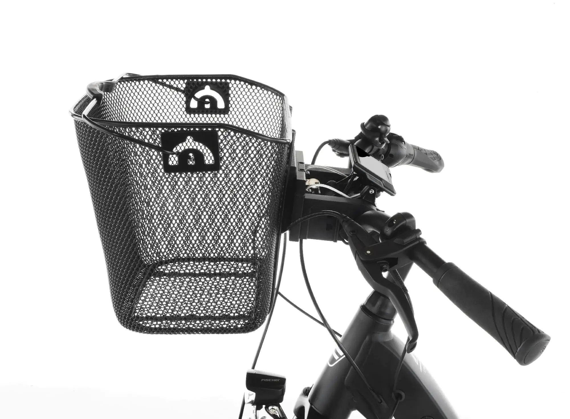 Fischer E-Bike Lenkerkorb PLUS engmaschig 340x250x260mm 50653