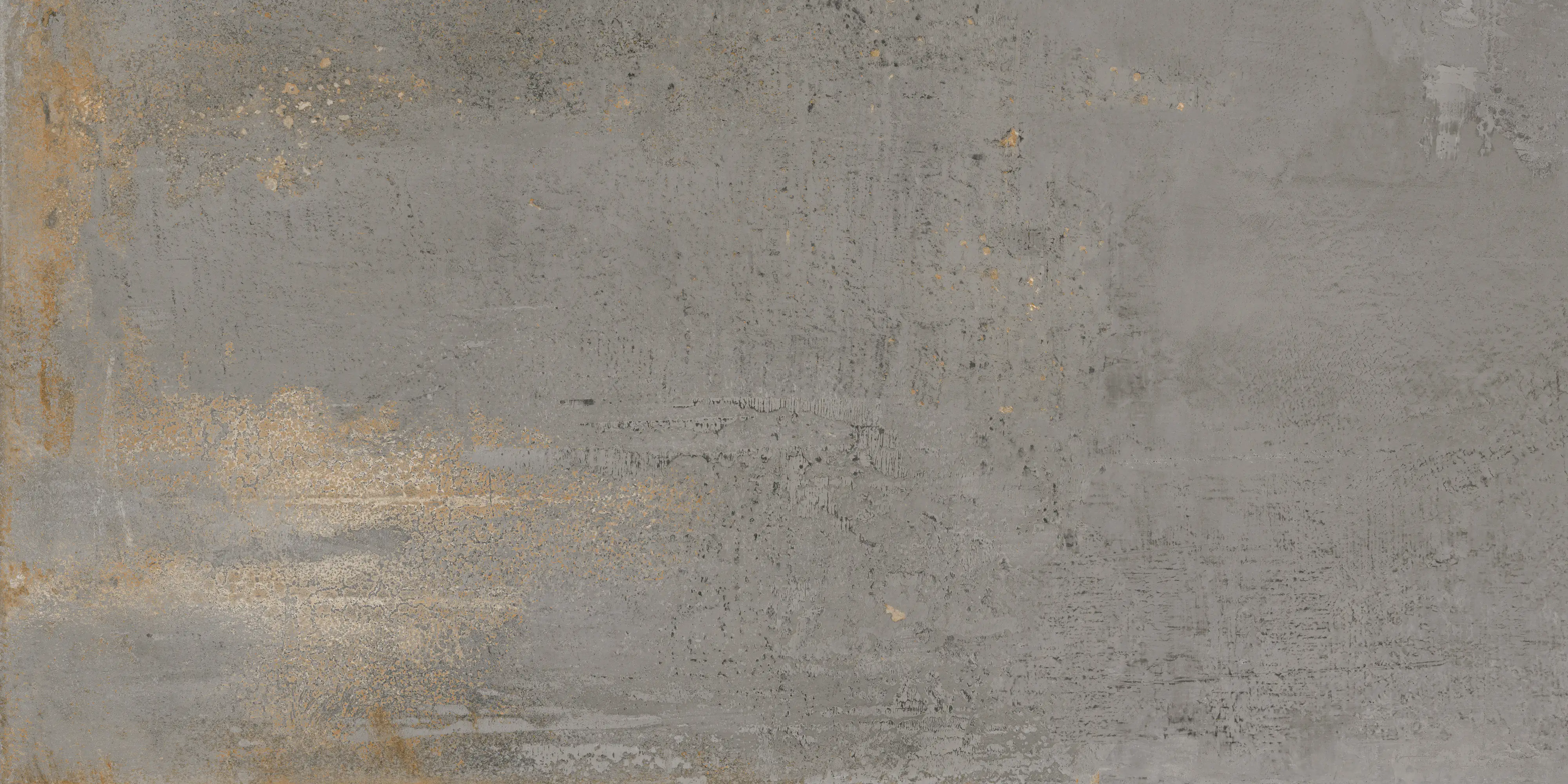 4330542105960 Terrassenplatte Feinsteinzeug Metallic 60 x 120 x 2 cm grau-braun
