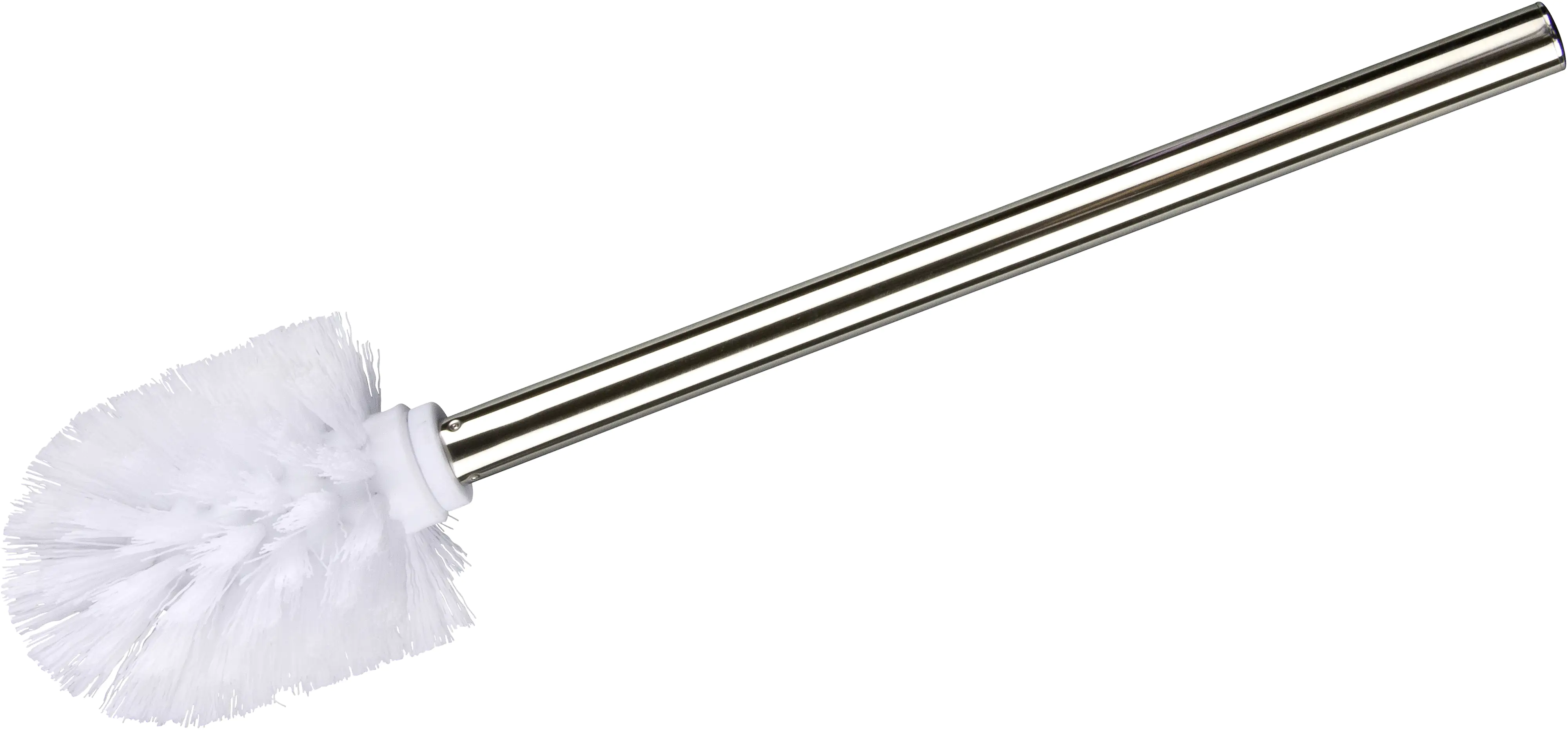 Wenko Ersatz-WC-Bürste mit Edelstahlstiel weiß