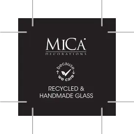 Mica Decorations Chela Vorratstopf 19 x Ø 19 cm Mica Decorations Chela Vorratstopf 19 x Ø 19 cm