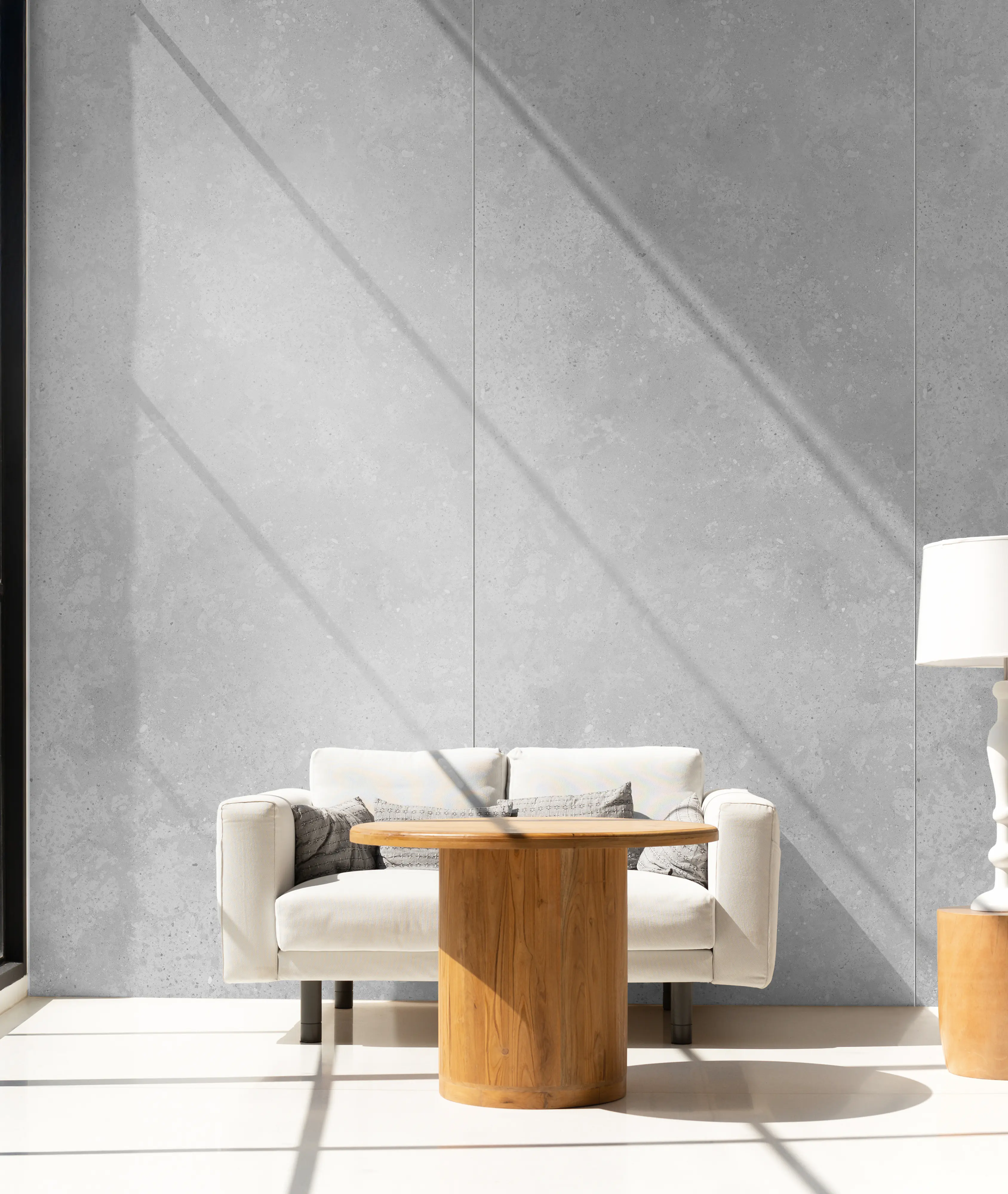 Wandpaneel Rocko Resina Stone 265 x 123 x 0,4 cm Betonoptik