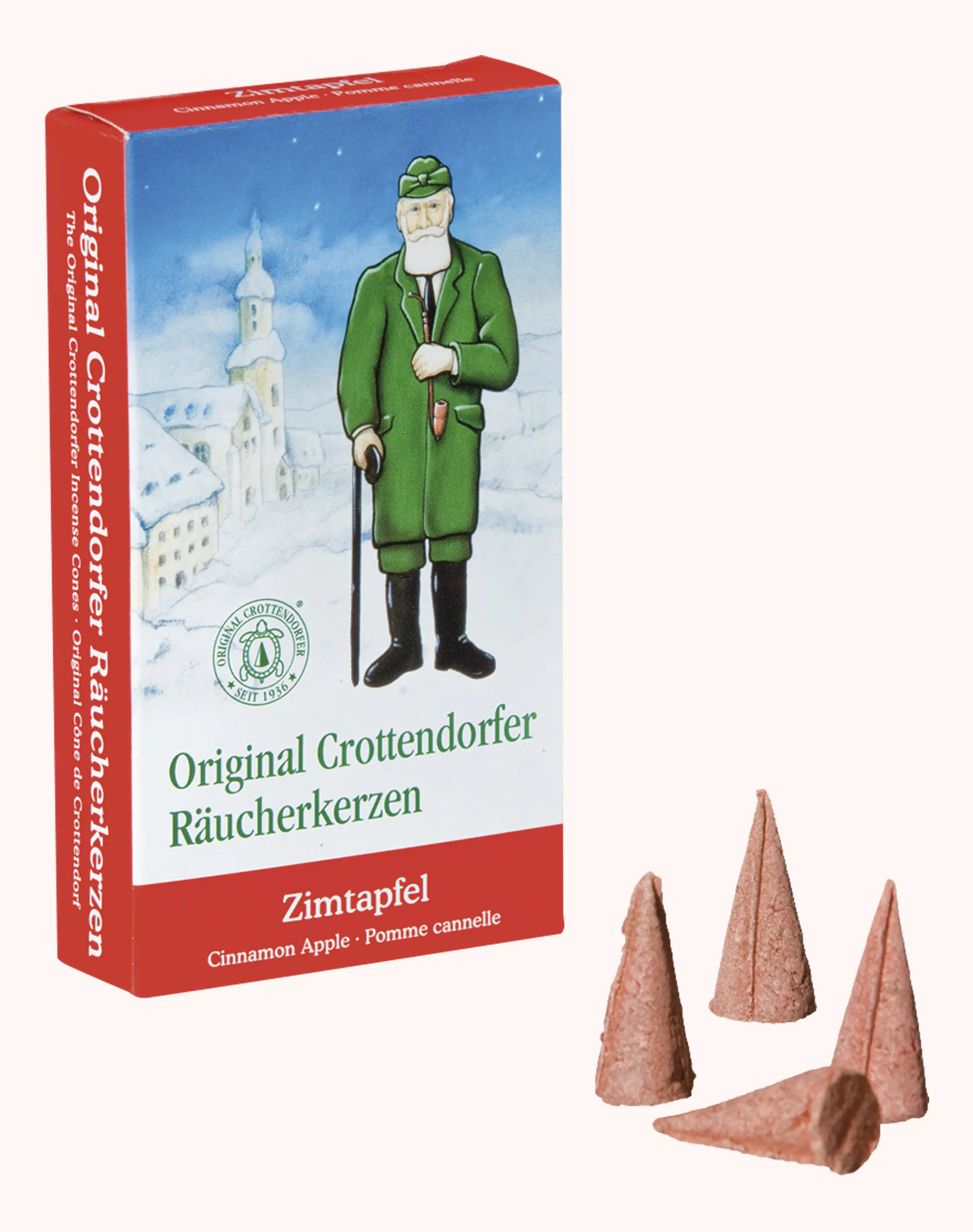 Crottendorfer Räucherkerzen Zimtapfel 24 Stück