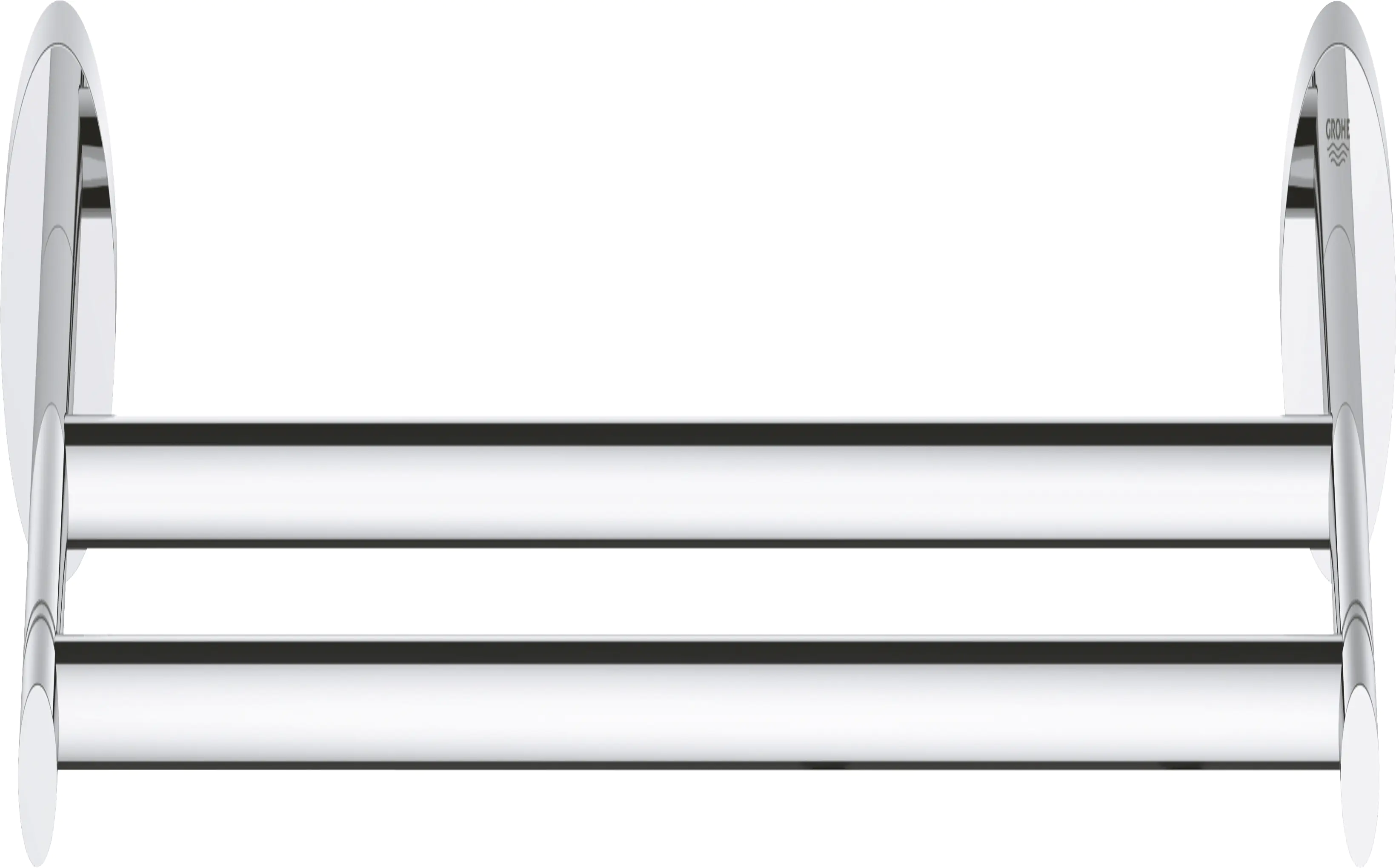 Grohe Start Doppel-Badetuchhalter chrom mit langlebiger Oberfläche Grohe Start Doppel-Badetuchhalter chrom mit langlebiger Oberfläche