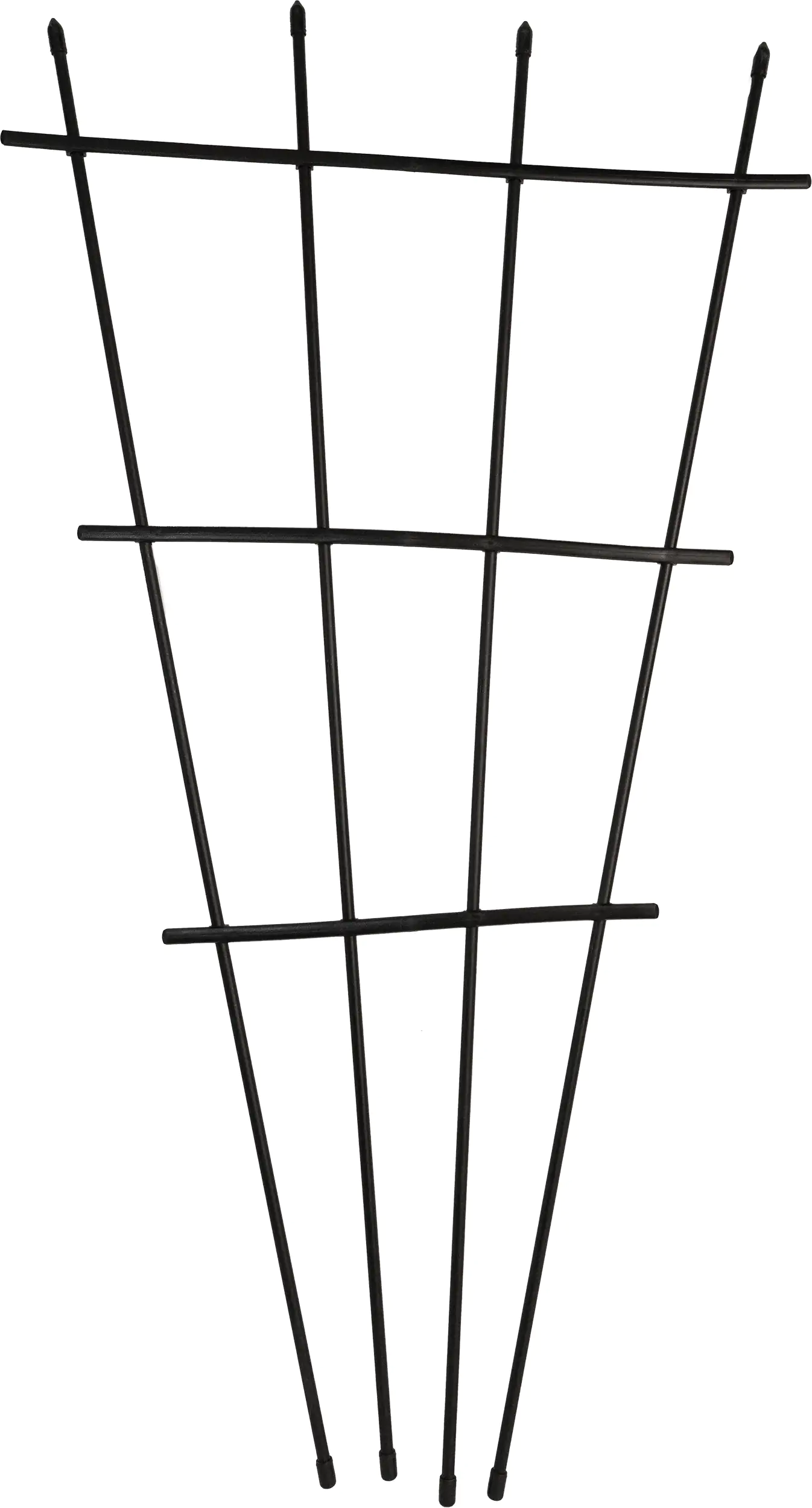 TrendLine Rankgitter 120 cm PE schwarz