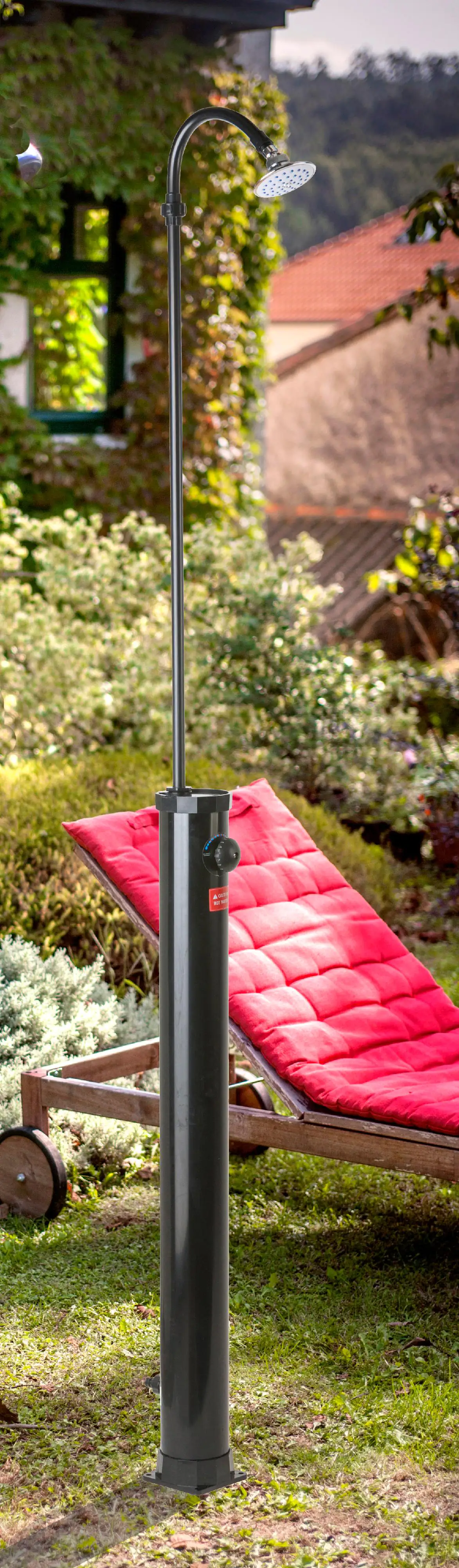 Gre Solardusche 9 Liter schwarz