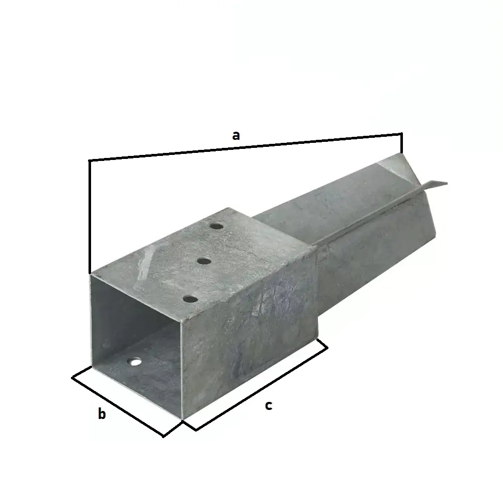 TrendLine Bodenhülse 35 x 7,1 x 7,1 cm