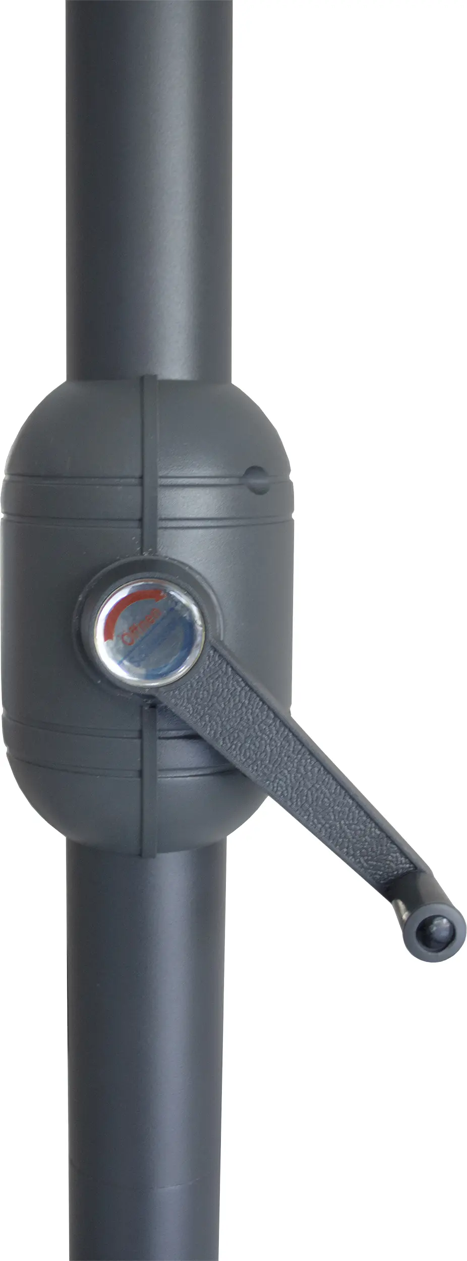 Primaster Sonnenschirm Kreta dunkelrot Ø 300 cm 