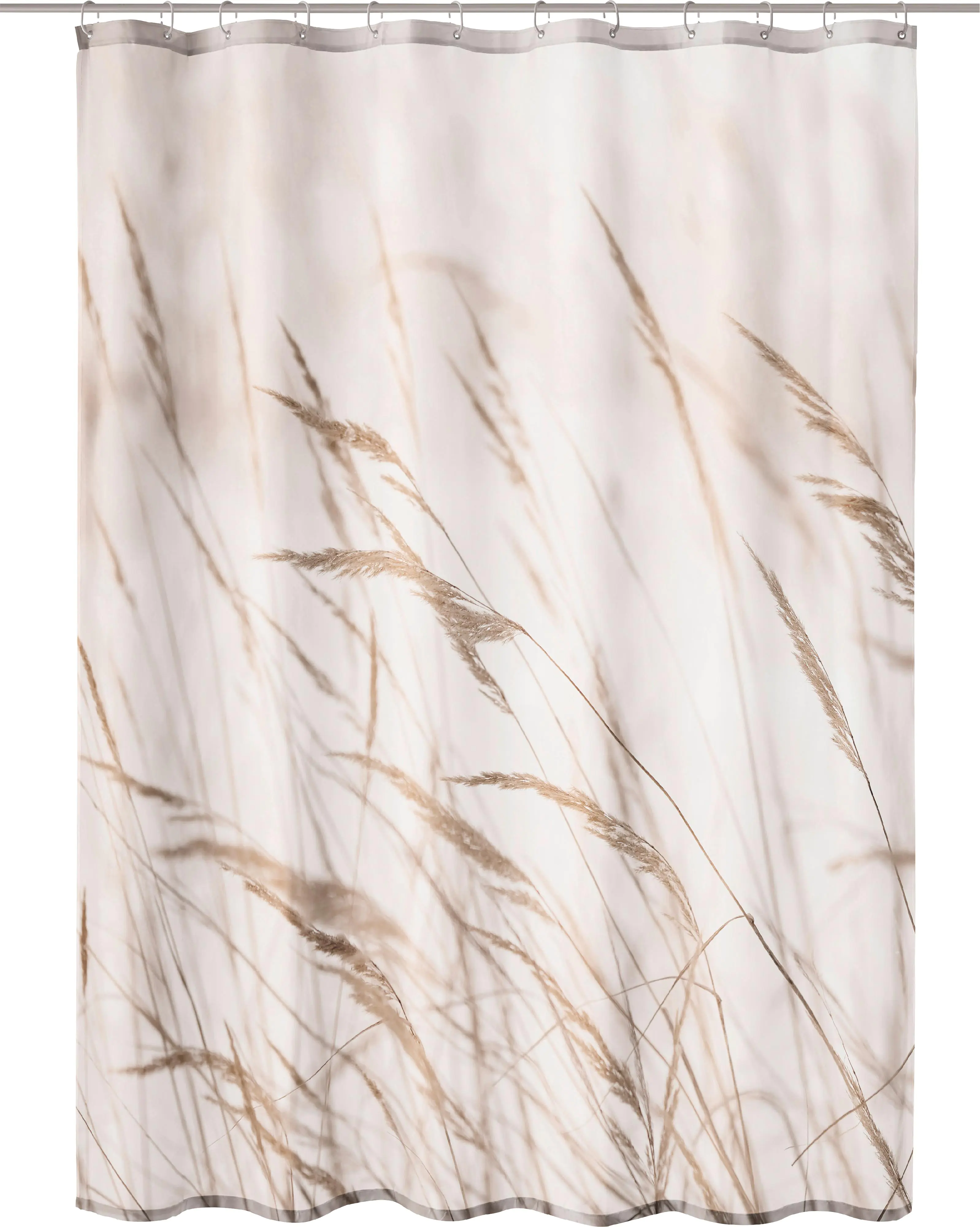 Kleine Wolke Duschvorhang natur mit Gräsern Sylt 180 x 200 cm Kleine Wolke Duschvorhang natur mit Gräsern Sylt 180 x 200 cm