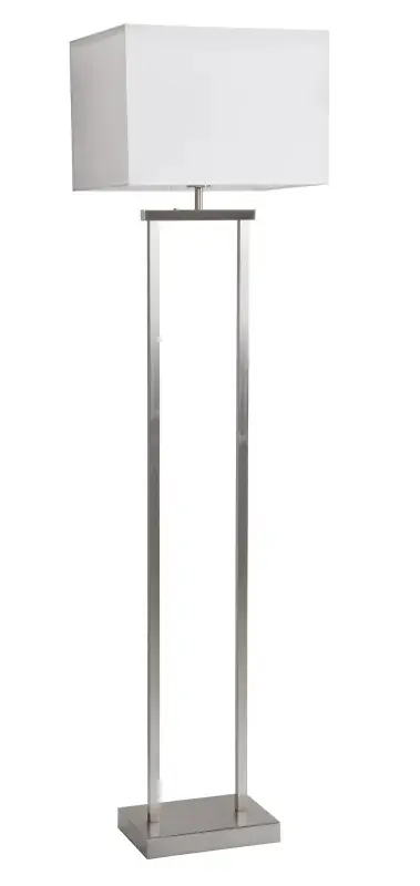 Globo Stehleuchte Sydney 153 cm nickel matt