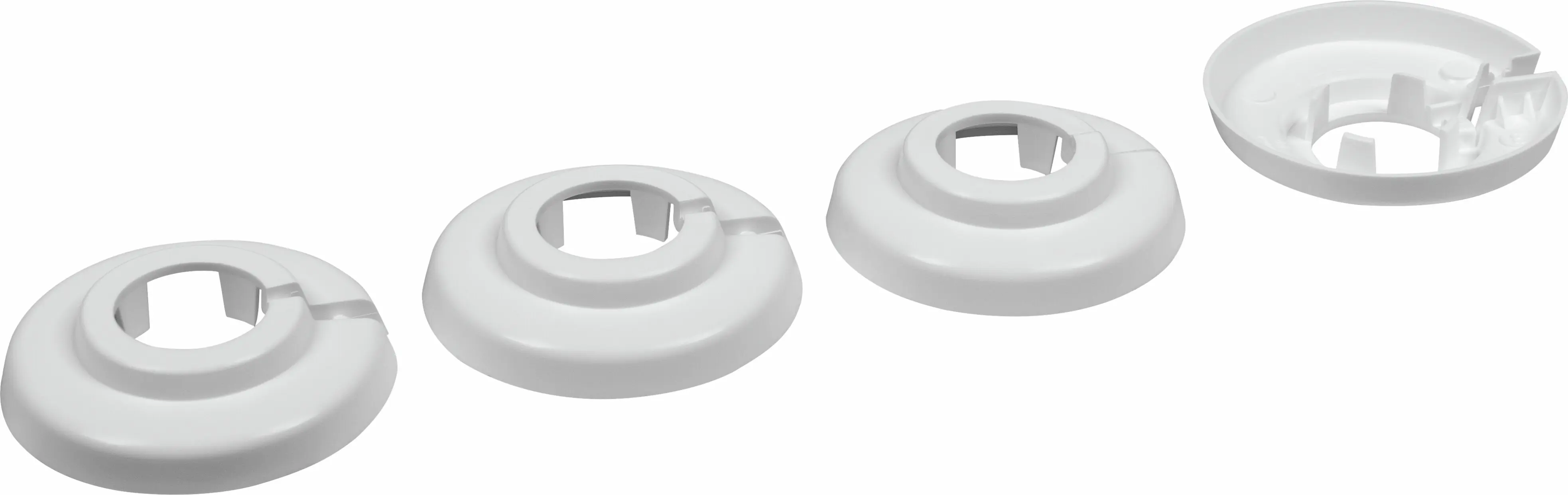 Cornat Heizungsrosette Ø 4,8 x 1,8 cm weiß - 4 Stück