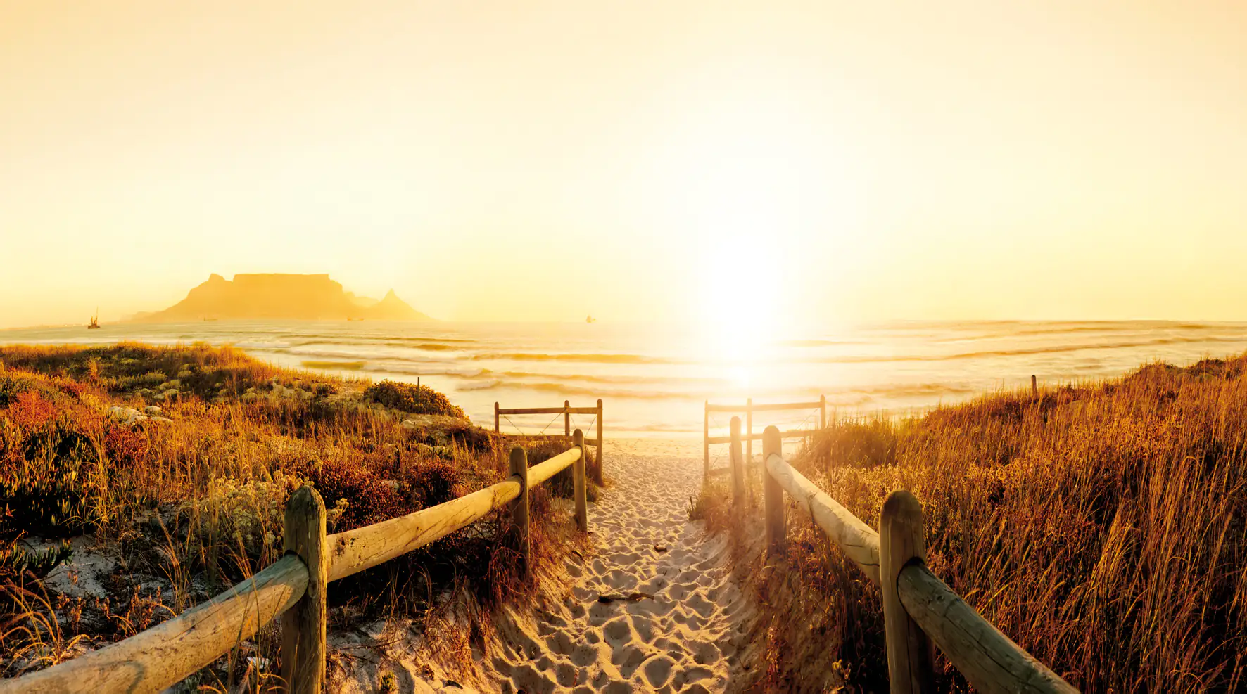 Deco-Panel Bild - African Scene 180 x 100 cm