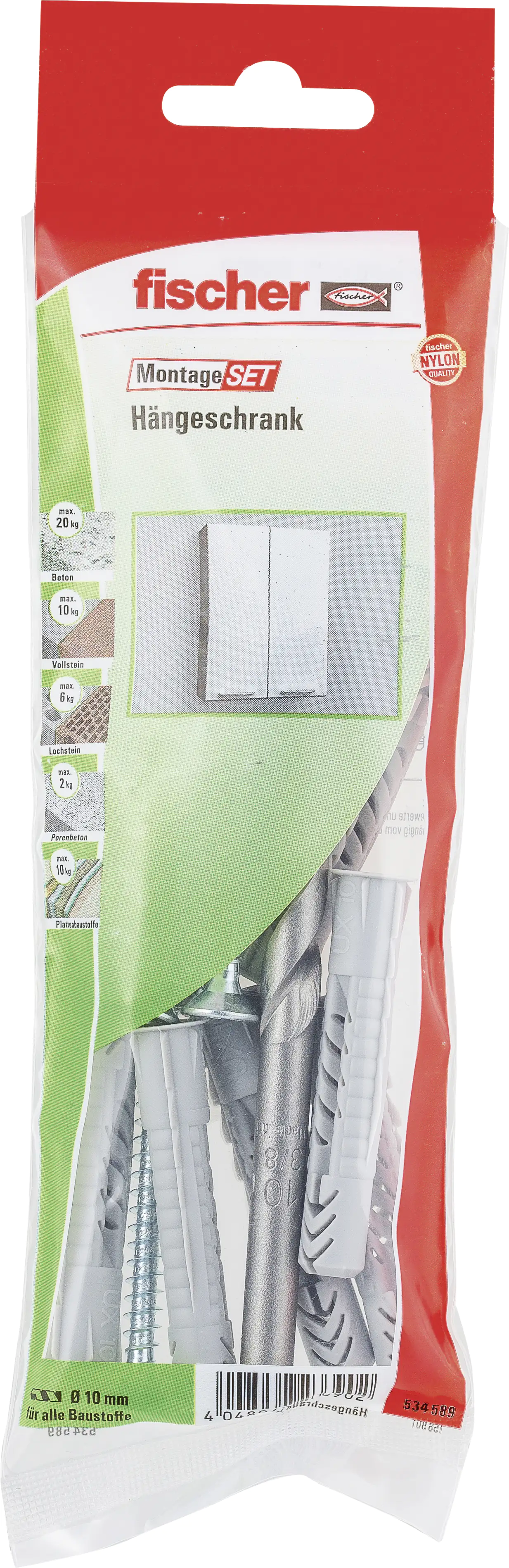 4048962233902_1026110 Fischer Montage-Set Hängeschrank