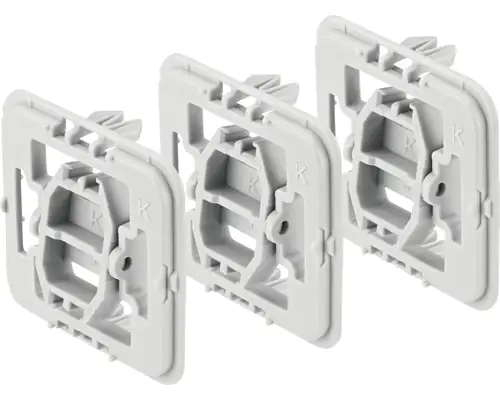 4057749657909_1 Bosch Smart Home Kopp Adapter 3er Set, für Licht & Rollladensteuerung