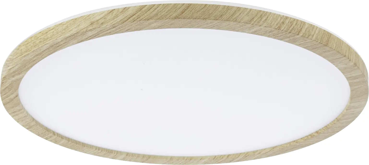 Paulmann LED Deckenleuchte Atria Shine Backlight Holzoptik Ø 29,3cm