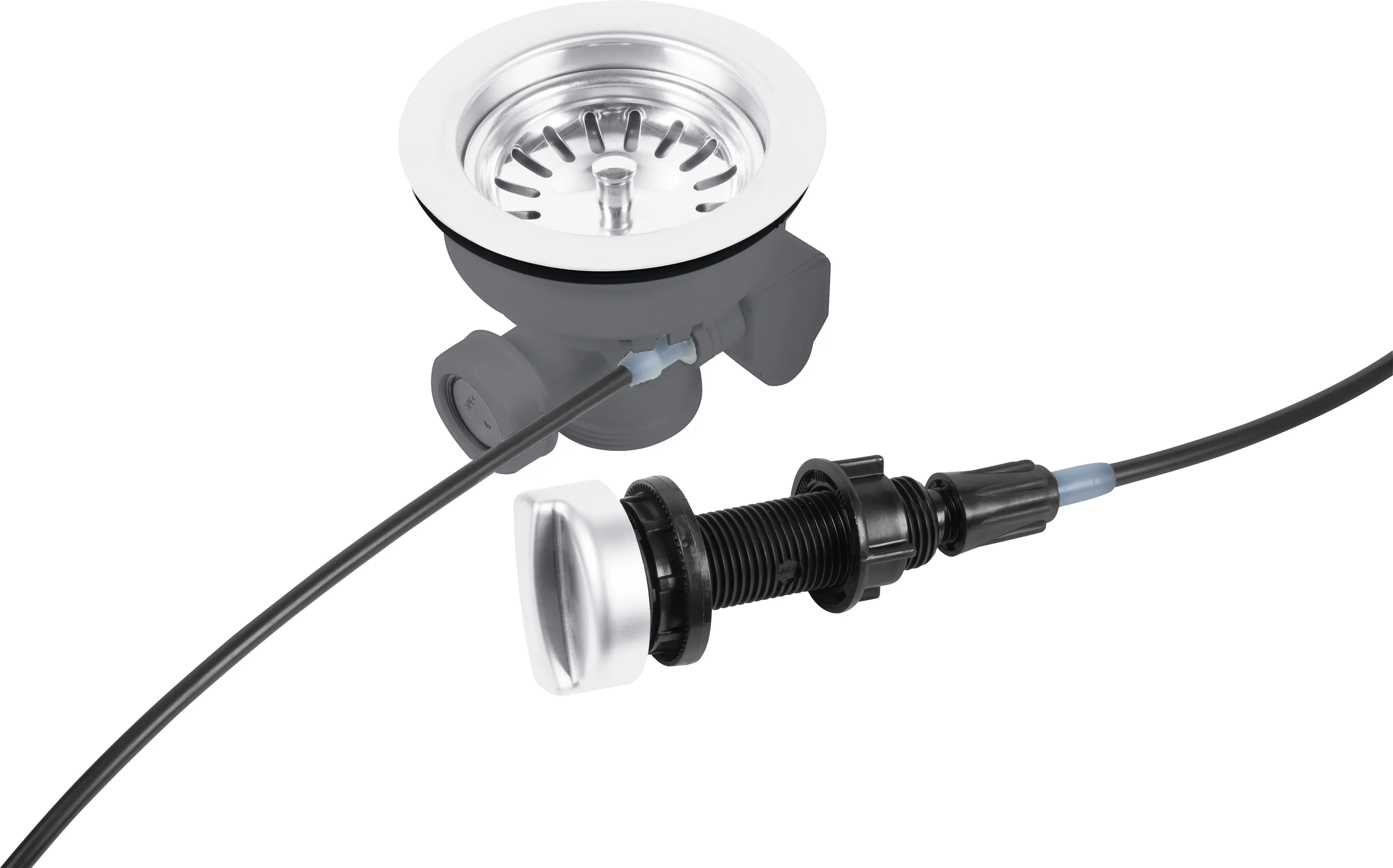 Cornat Körbchenventil mit Drehexcenter für Spülbecken