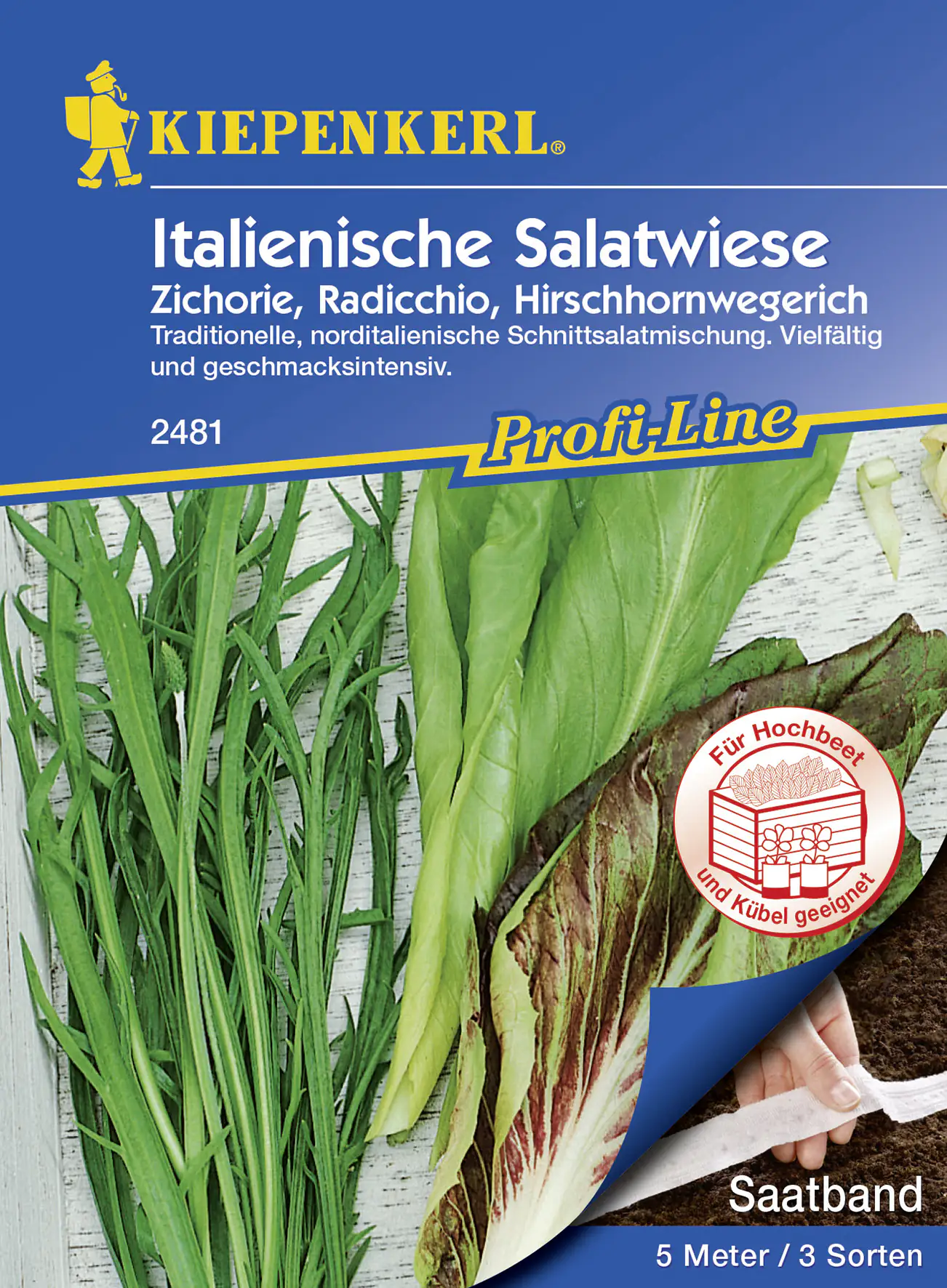 Kiepenkerl Italienische Salatwiese Saatband Inhalt reicht für 5 lfd. Meter Kiepenkerl Italienische Salatwiese Saatband Inhalt reicht für 5 lfd. Meter